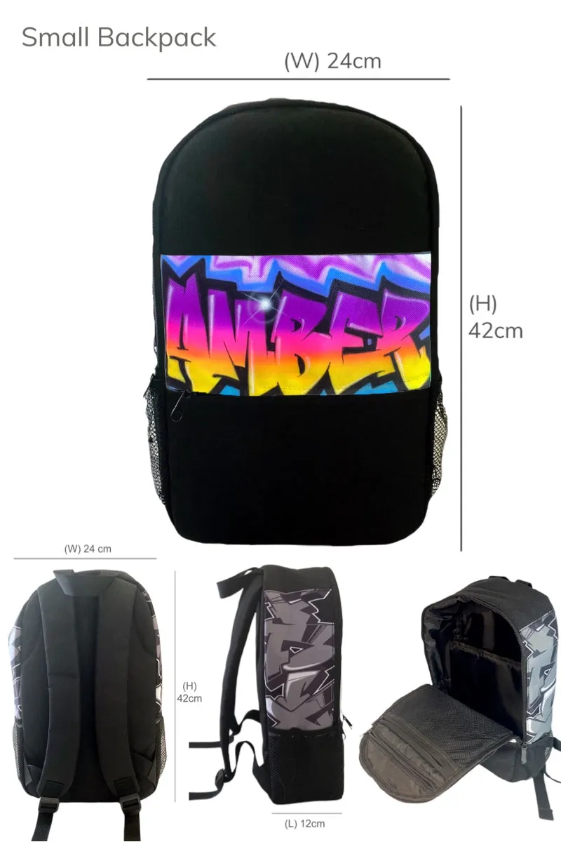 3 Colour Style Kids Backpack and Cap Combo (Combo9)