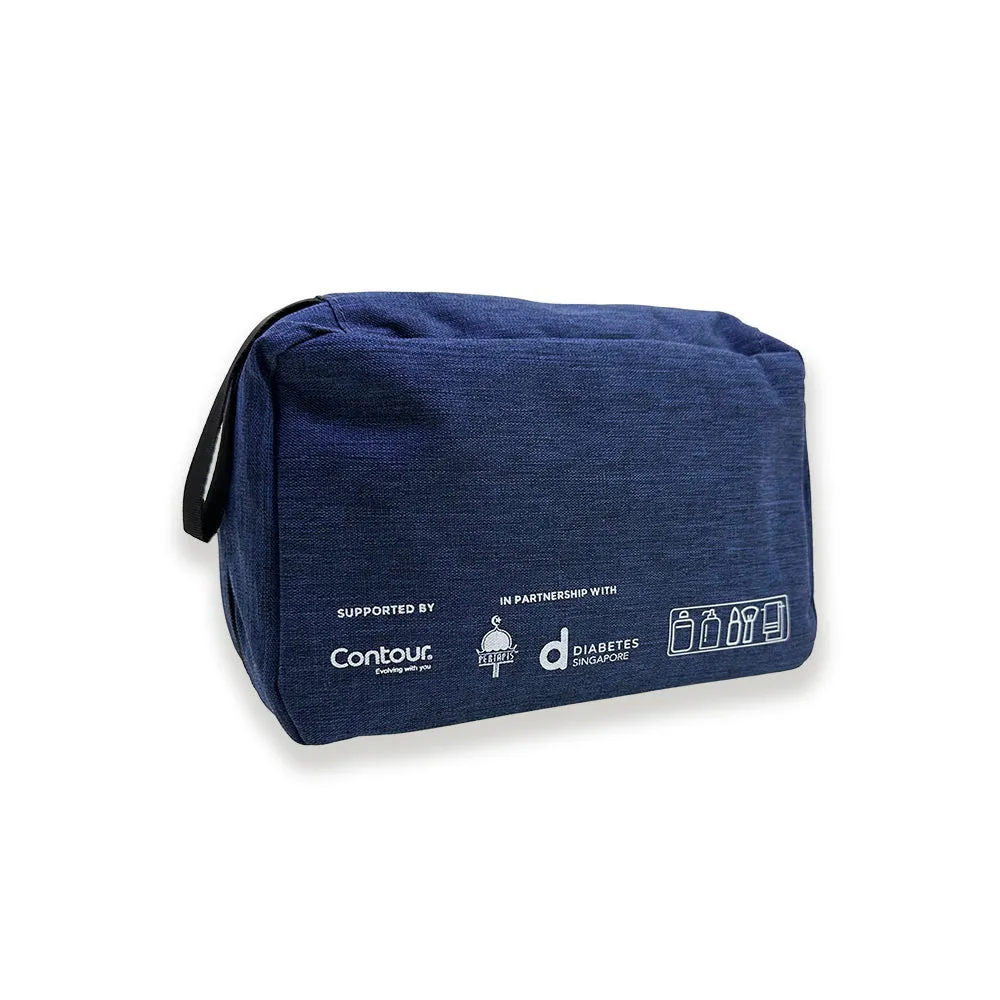 3 Fold Toiletries Pouch