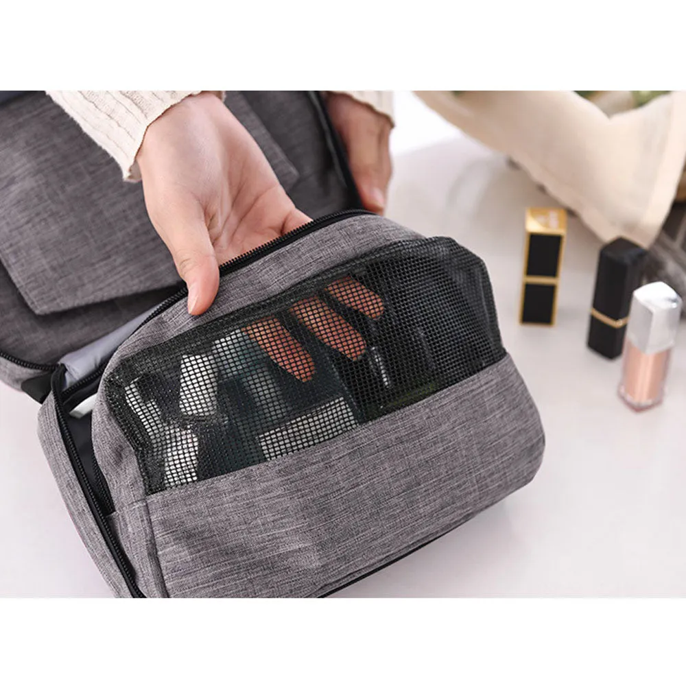 3 Fold Toiletries Pouch