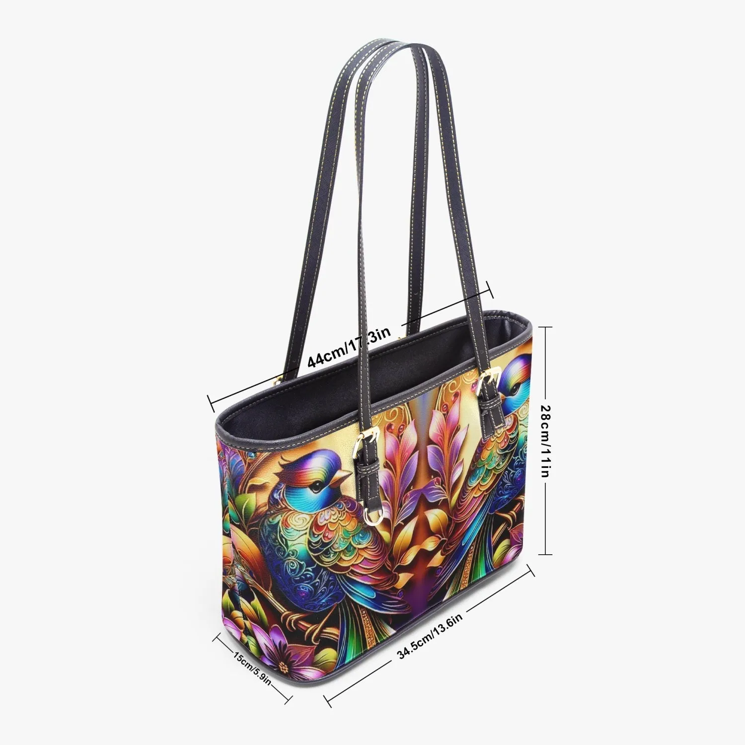 586. Large Leather Tote Bag for Women