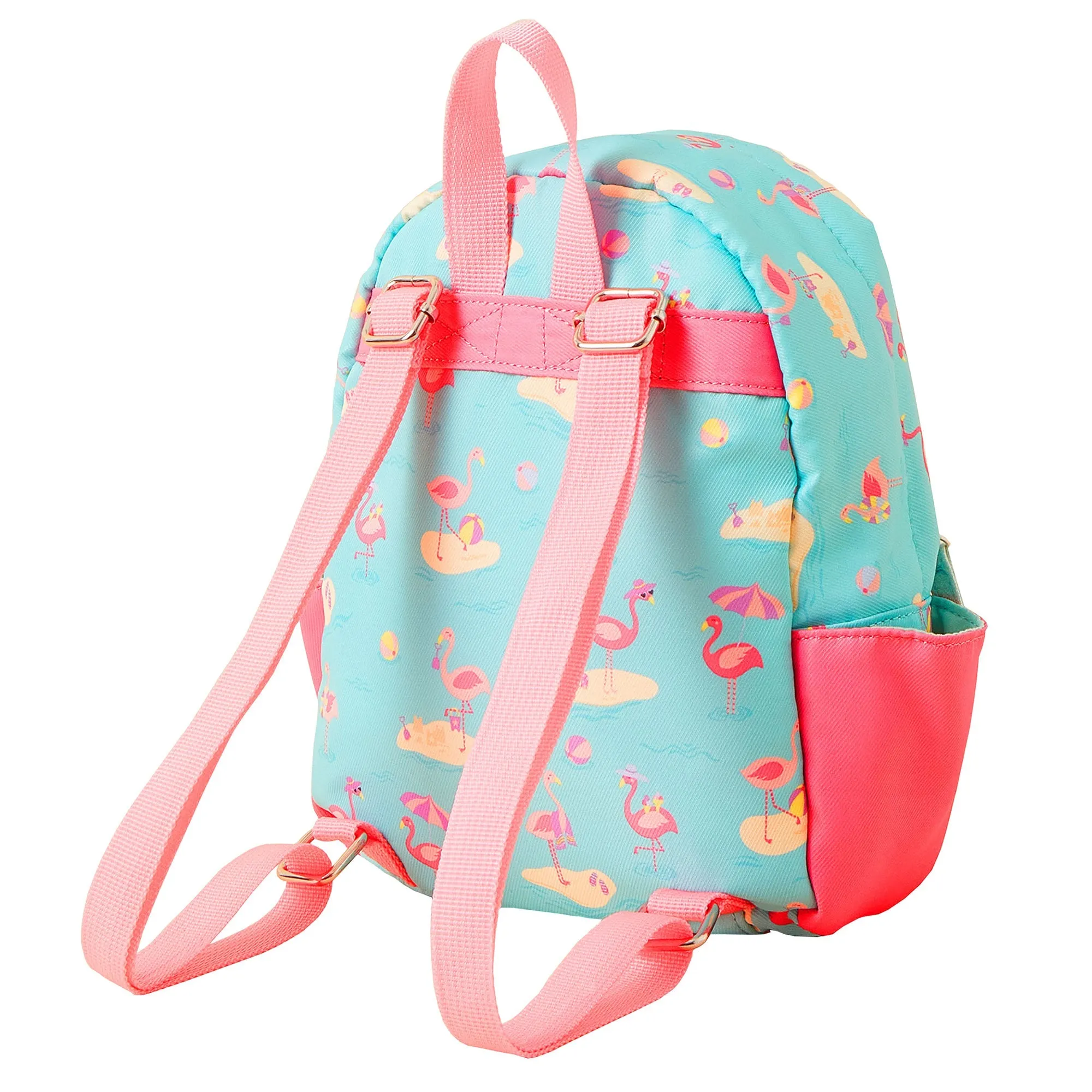 Accessorize London Girl's Flamingo Print Backpack