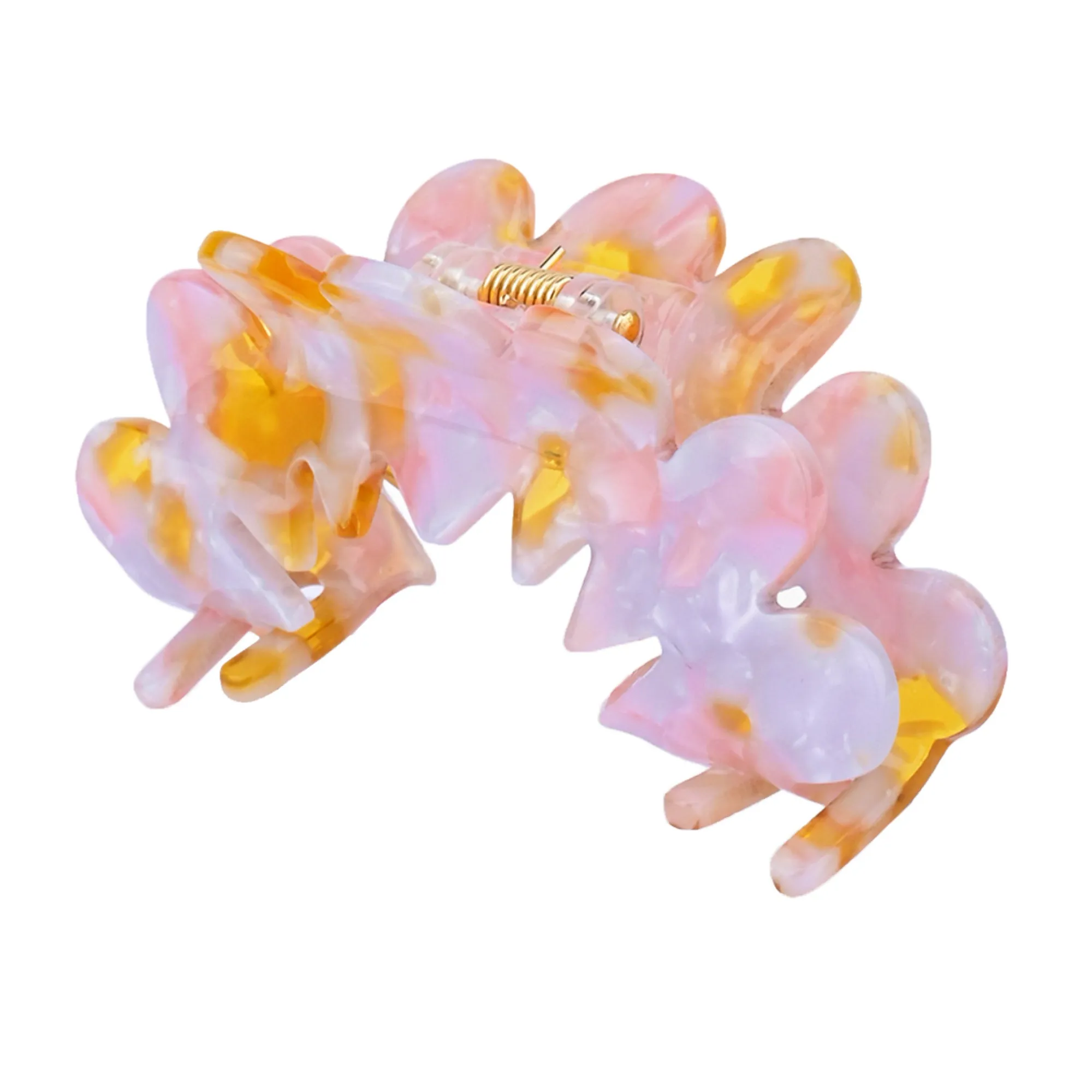 Accessorize London Women's Multi Resin Petal Claw Clip