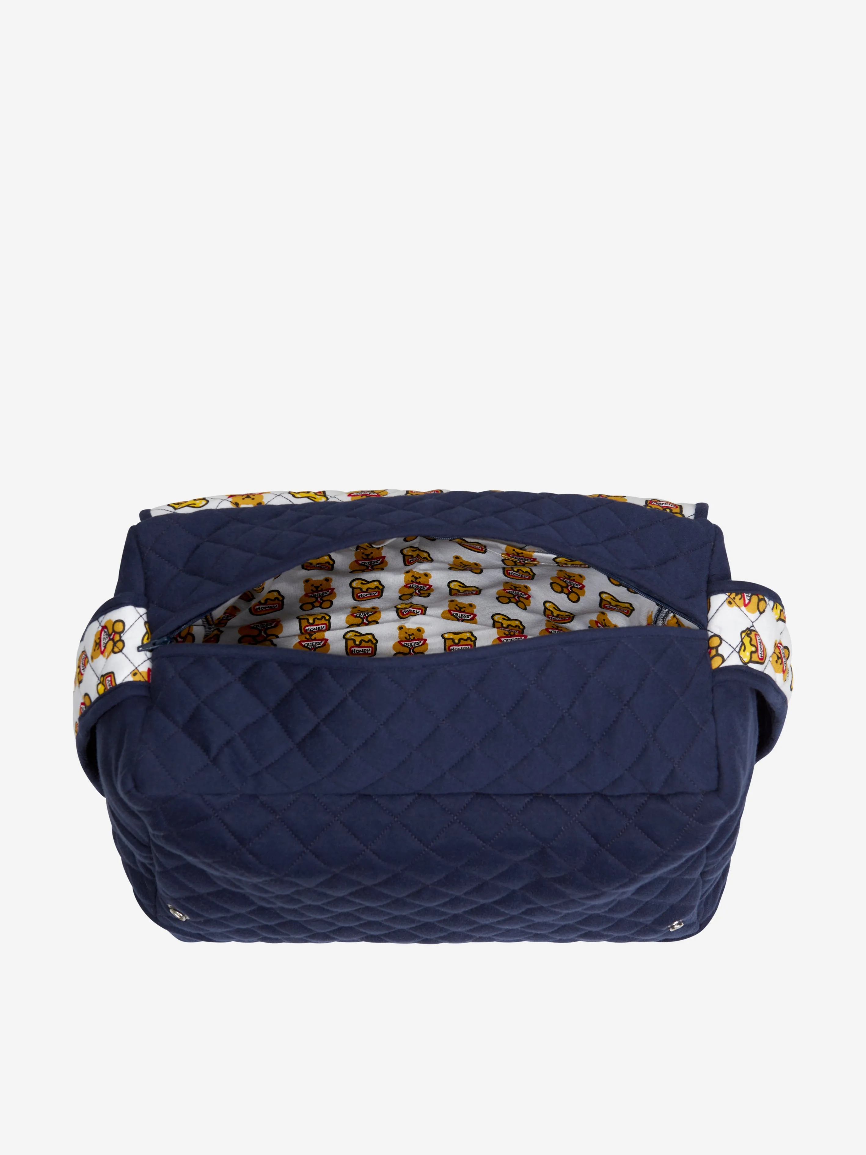 Baby Bear Logo Changing Bag in Navy