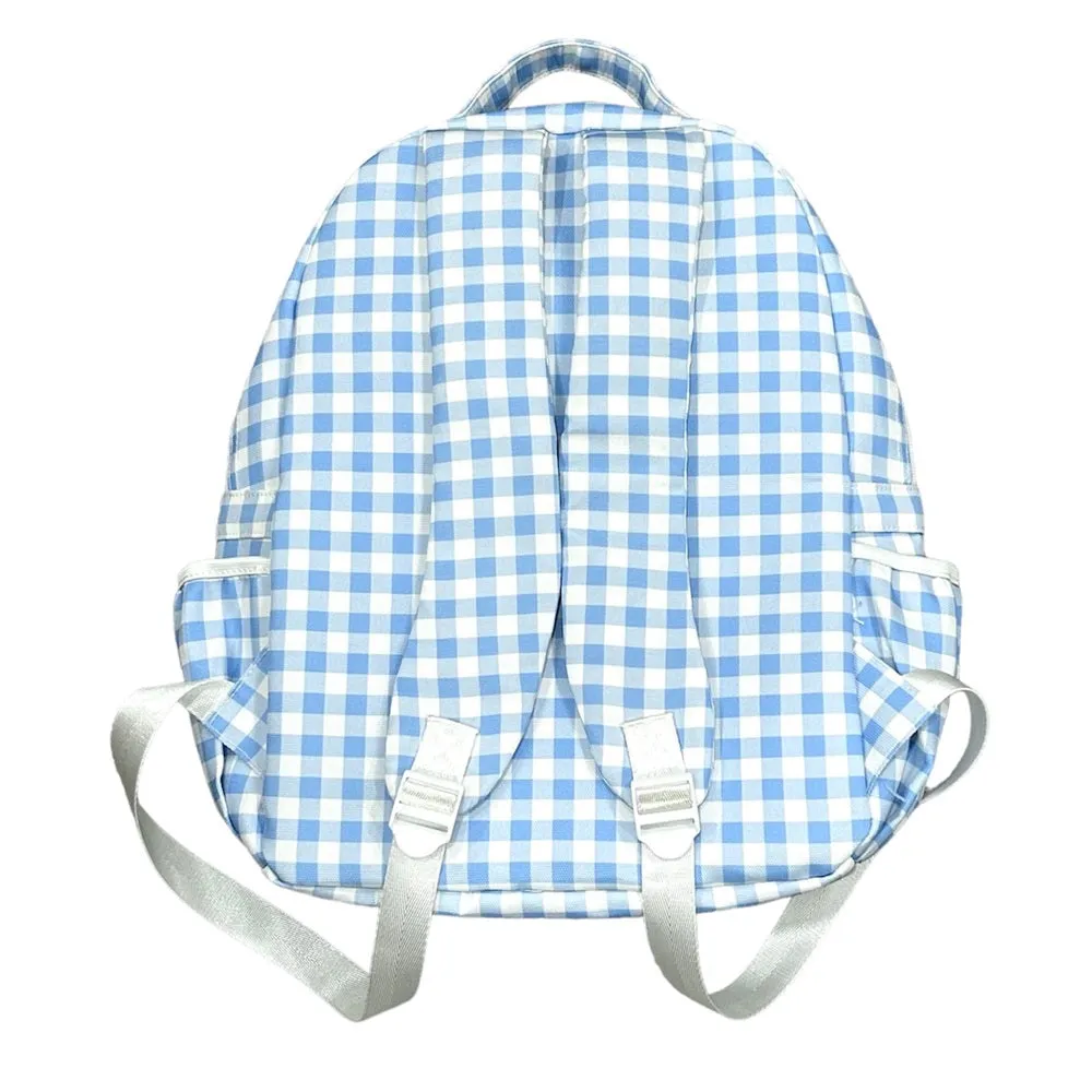 Backpack - Blue Gingham