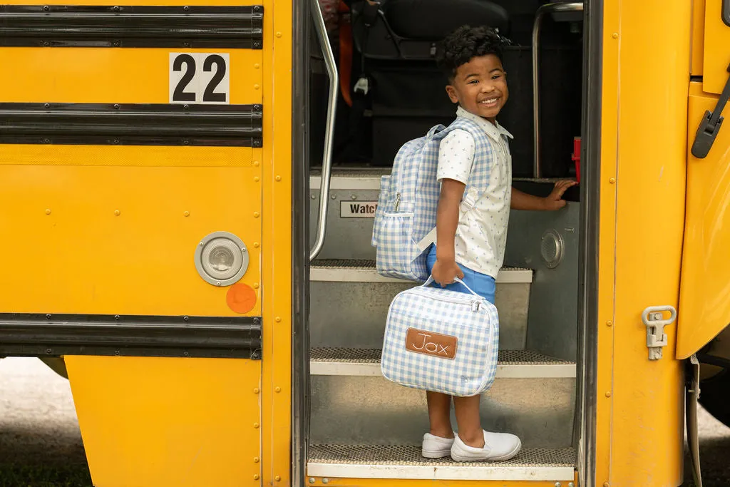 Backpack - Blue Gingham