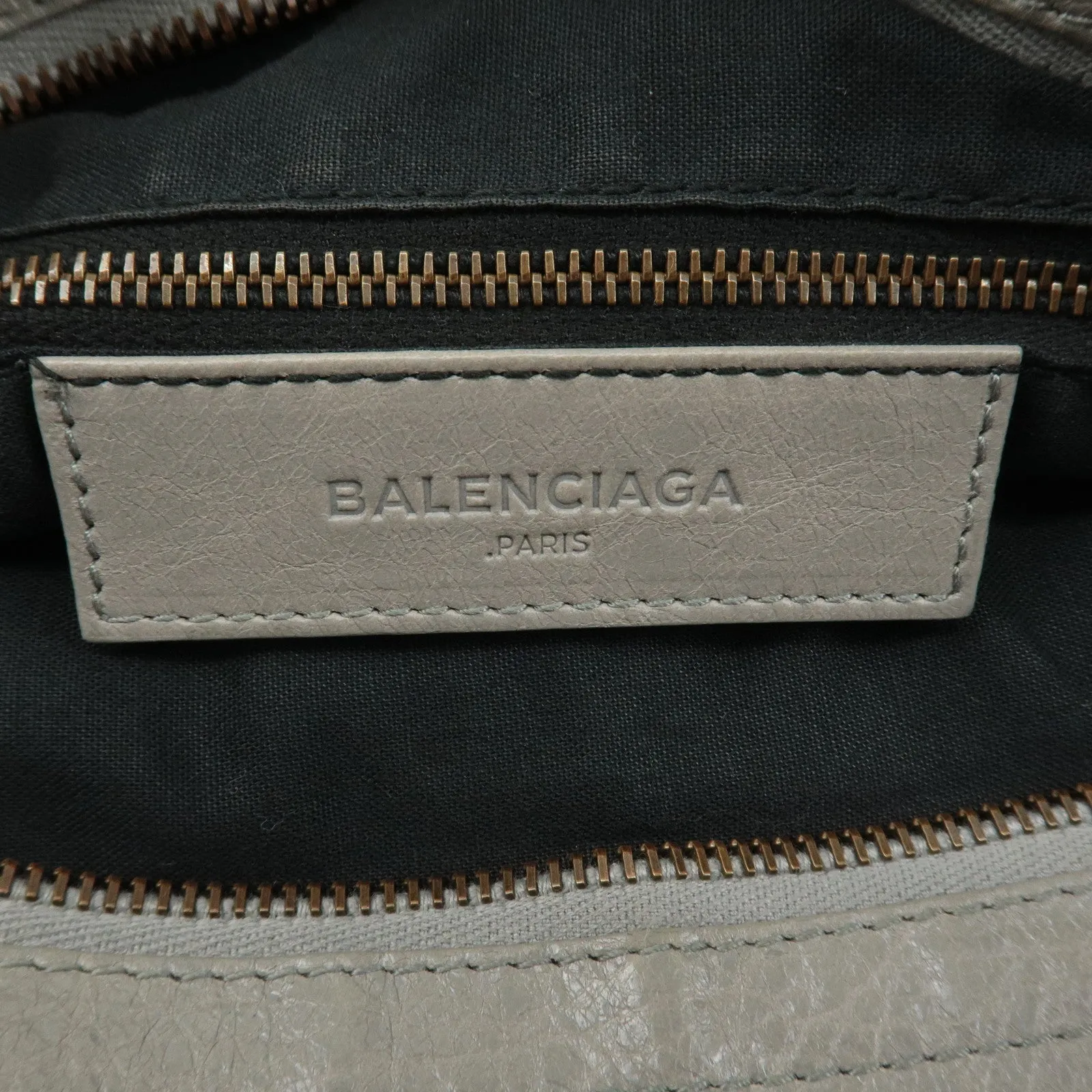 BALENCIAGA The Town Leather 2way Bag Hand Bag 240579