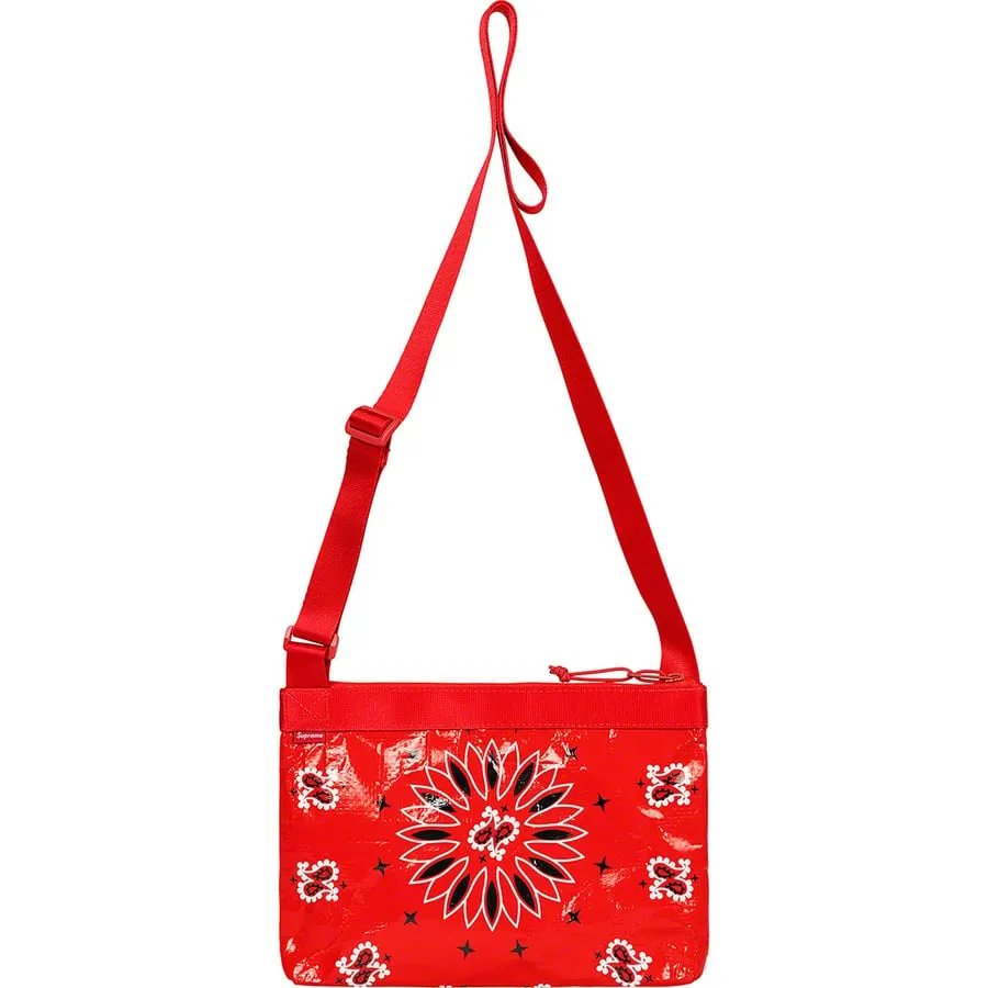 BANDANA TARP SIDE BAG-RED