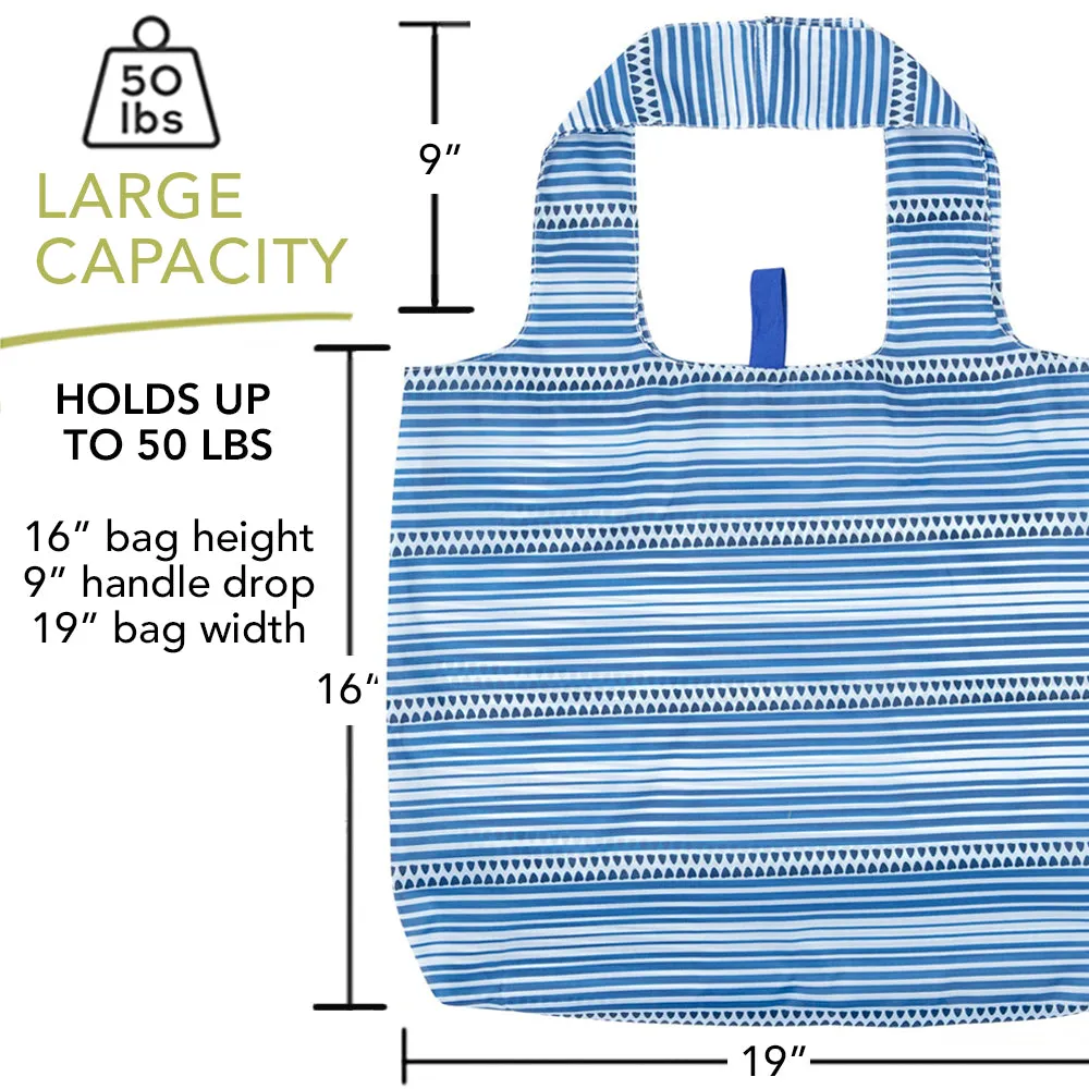 Bethany Blue Blu Bag Reusable Shopping Bag - Machine Washable