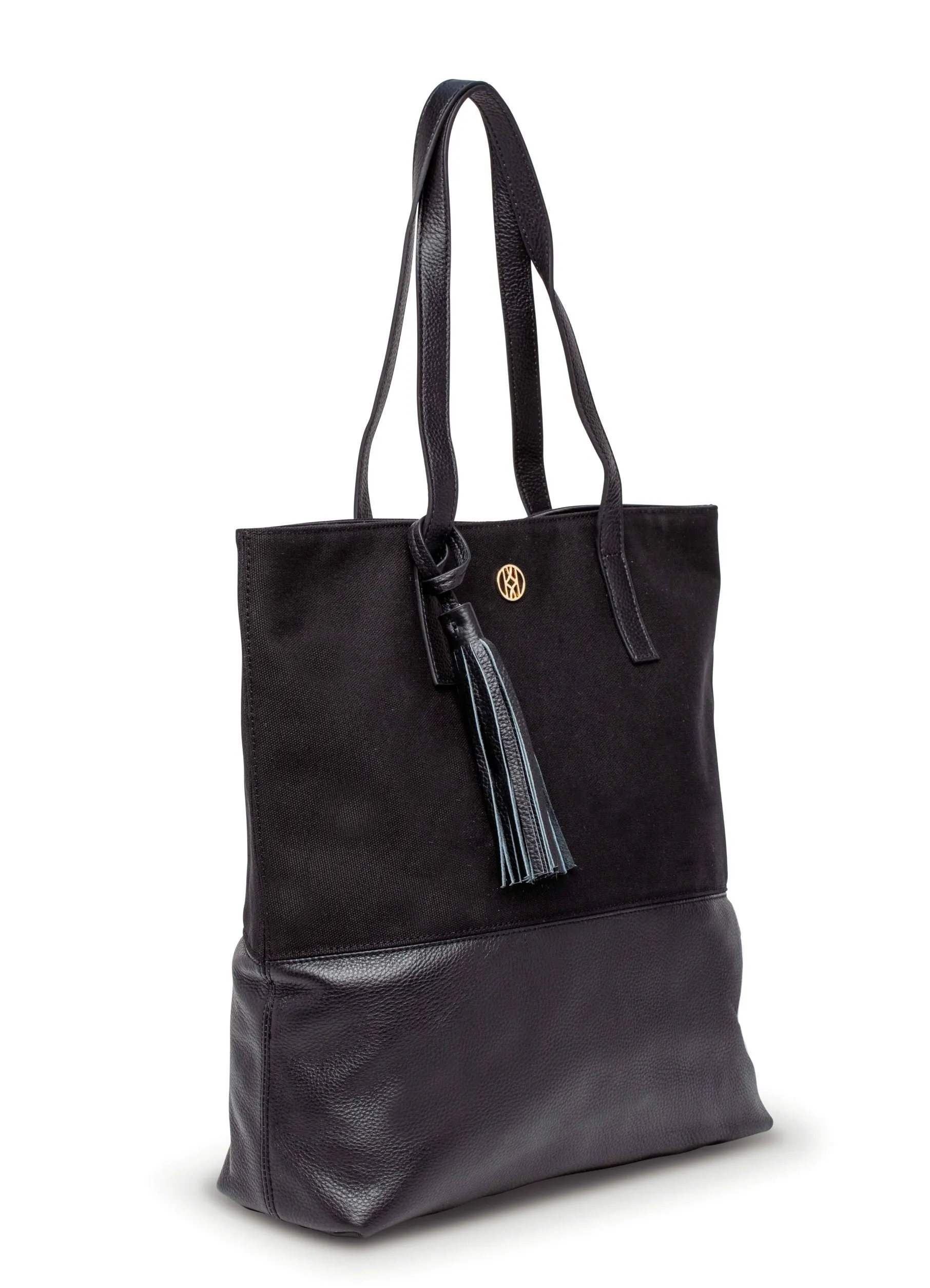 Canvas Shopper Black