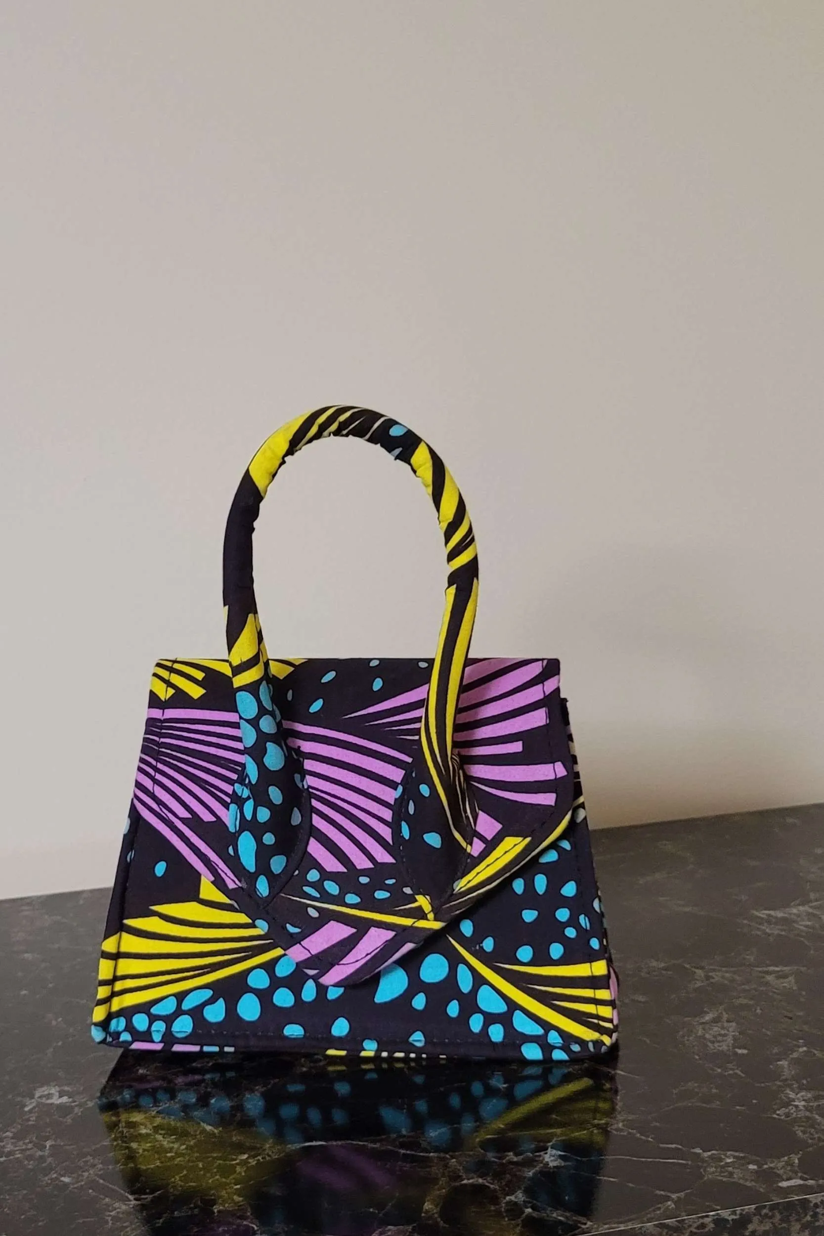 CELESTINE African Print Mini Bag