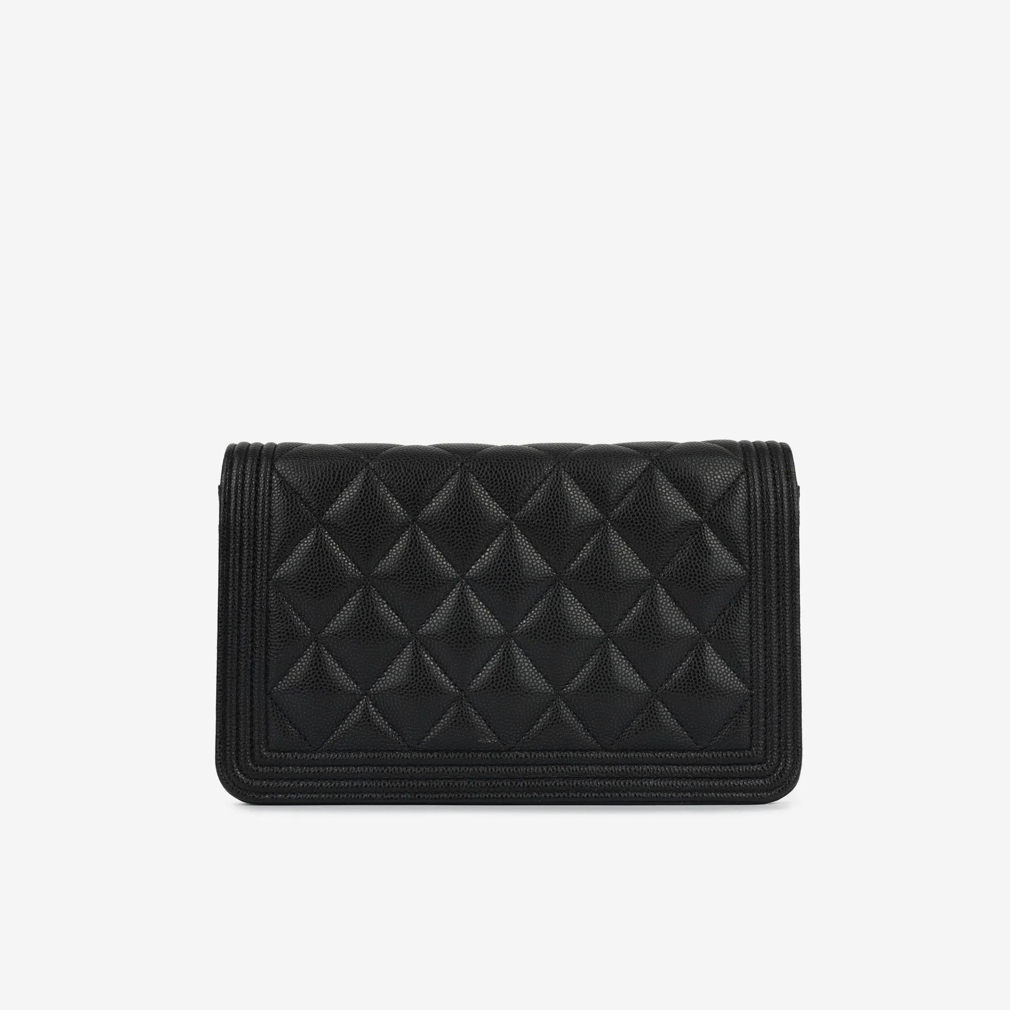 Chanel Boy WOC - Black Caviar