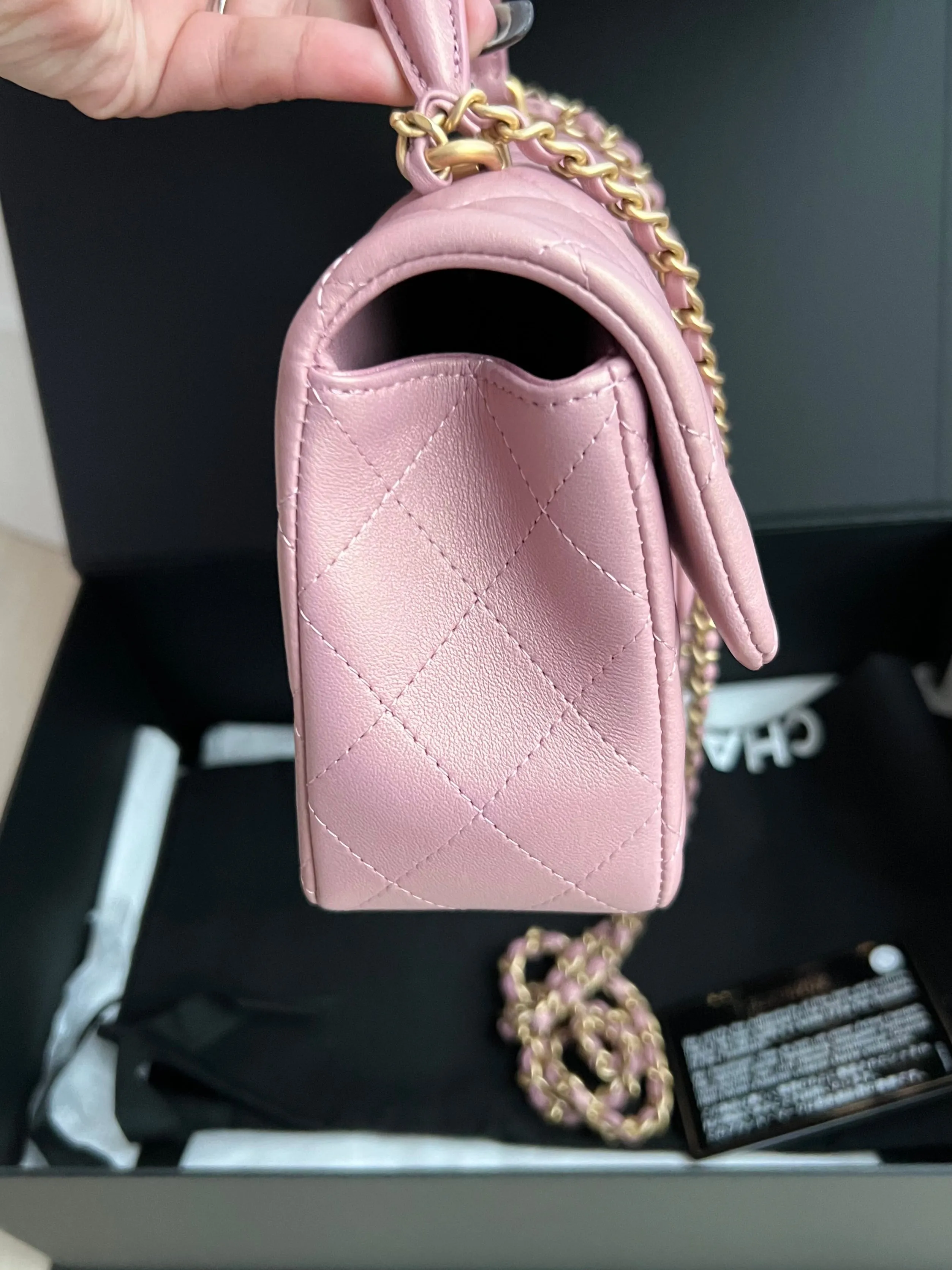 Chanel Mini Top Handle Bag