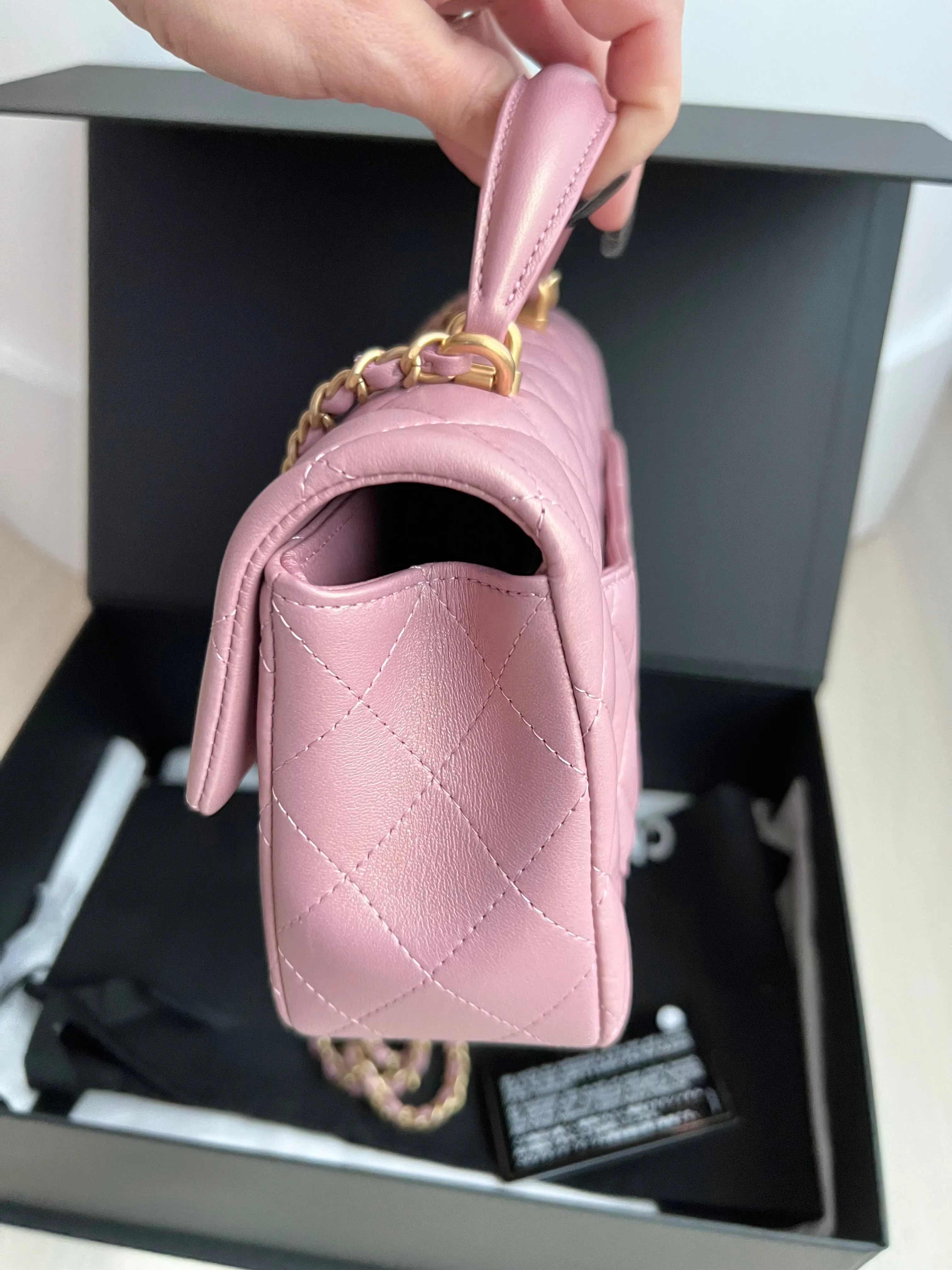 Chanel Mini Top Handle Bag