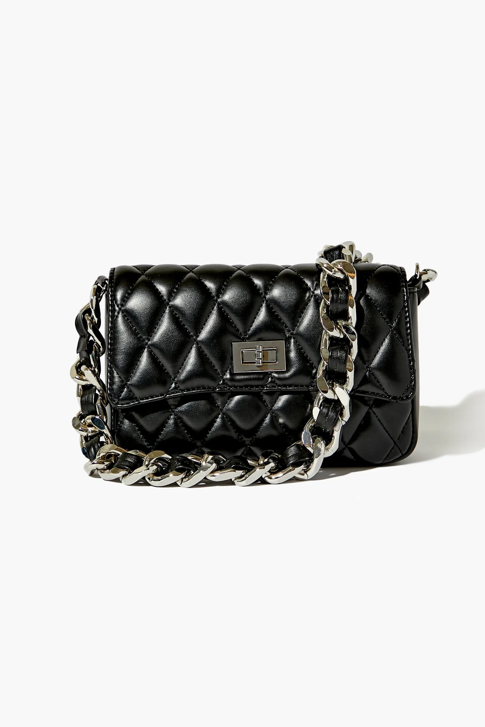 Diamond Quilted Crossbody Bag