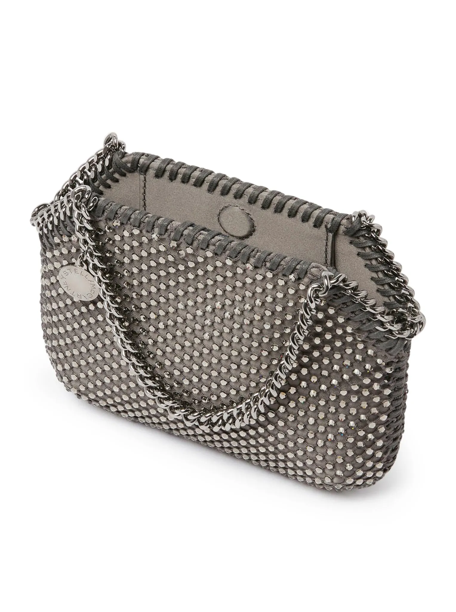 Falabella Crystal Mesh Mini Tote Bag