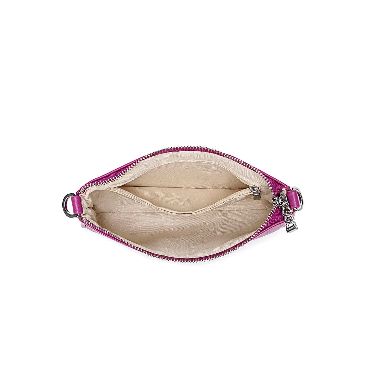 Francine Vegan Leather Chain Crossbody | Multiple Colours