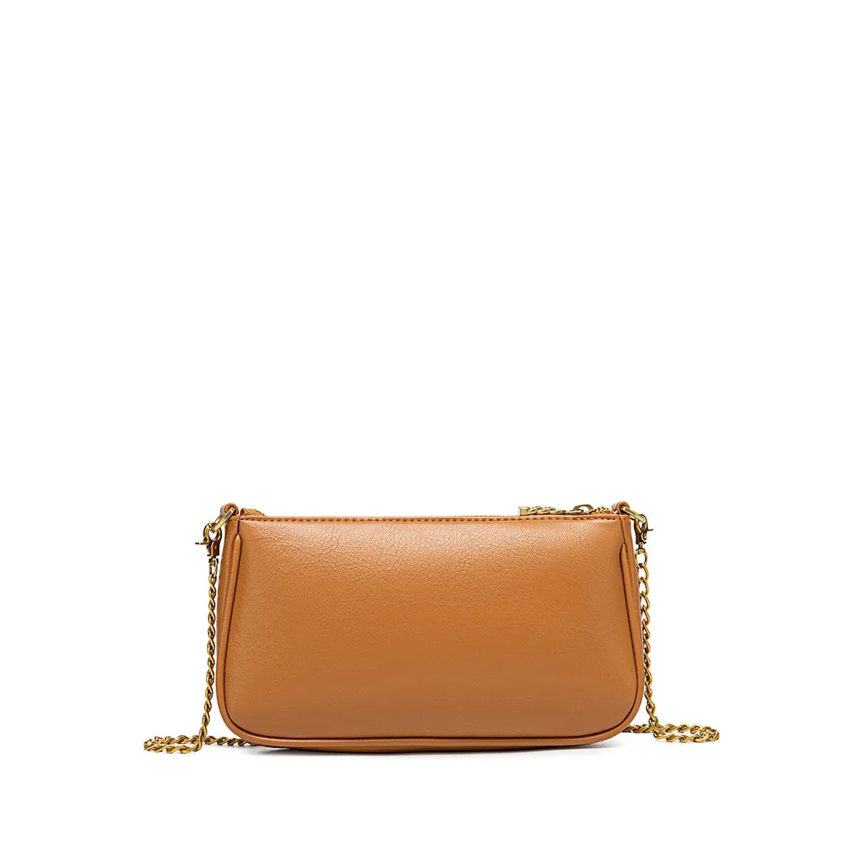 Francine Vegan Leather Chain Crossbody | Multiple Colours