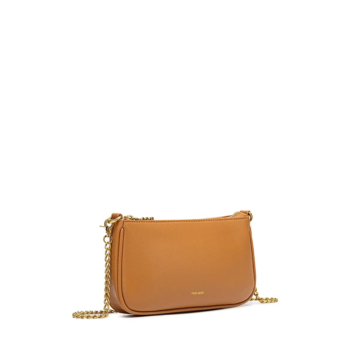 Francine Vegan Leather Chain Crossbody | Multiple Colours