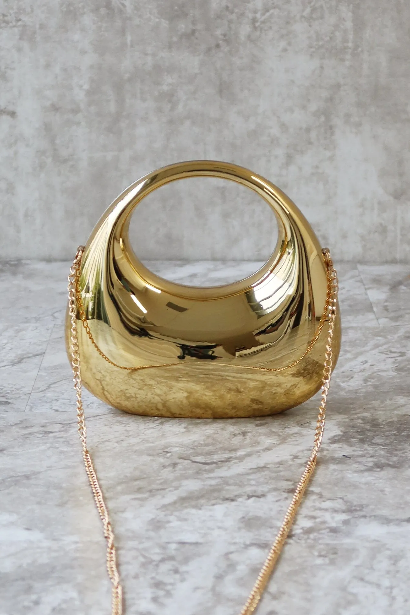 Going Out Metallic Acrylic Evening Bag