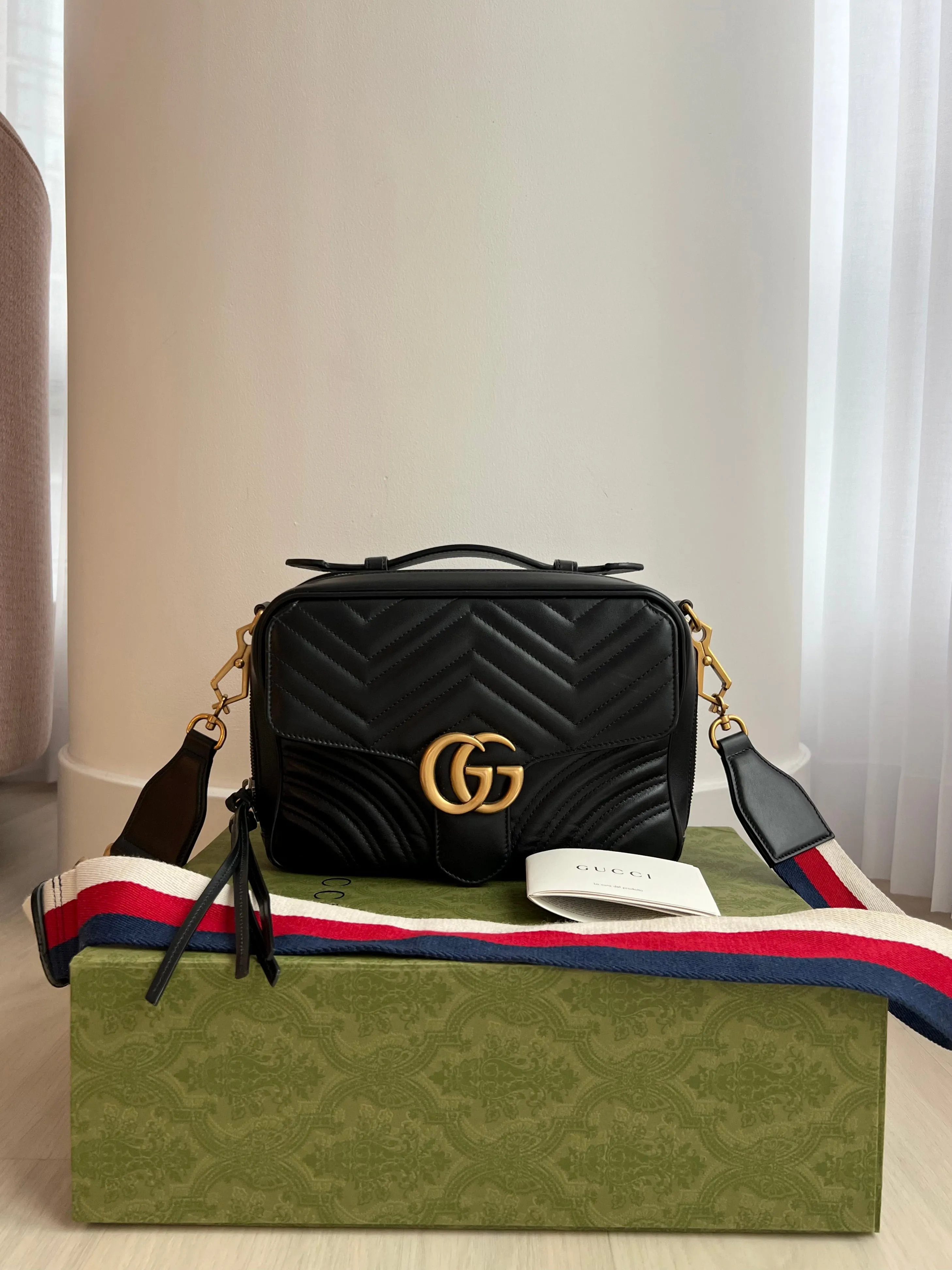 Gucci GG Marmont Top Handle Bag