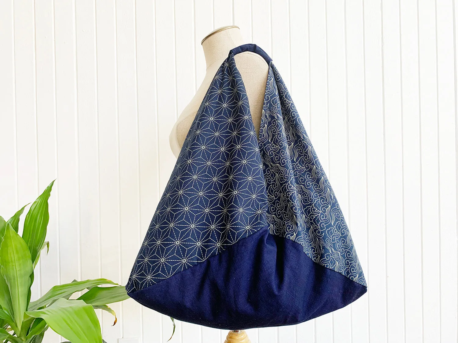 *Handmade* Origami bag | Market bag | Asanoha