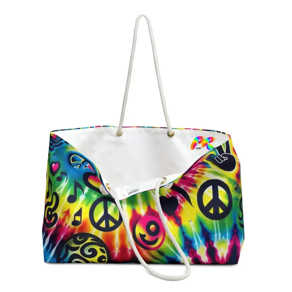 Happy Vibes Rave Weekender Bag