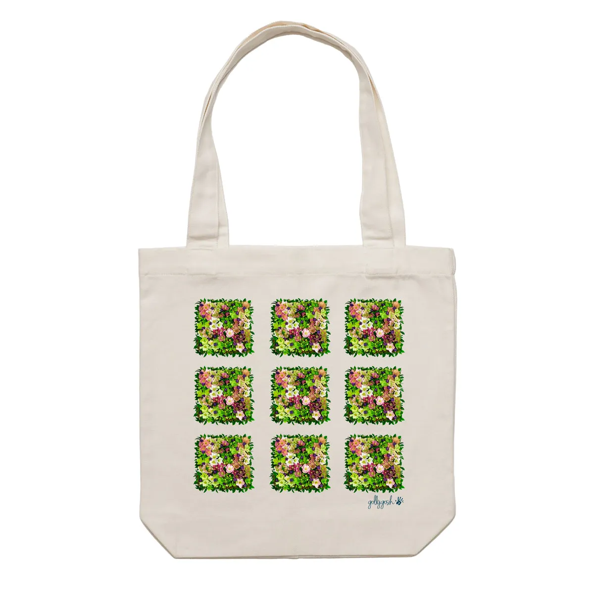 Helleborus Squares Tote Bag