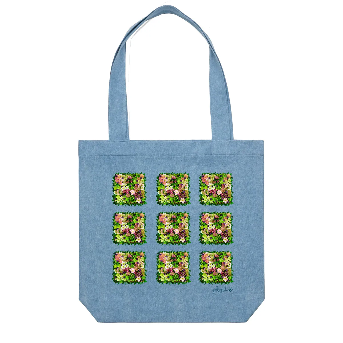 Helleborus Squares Tote Bag