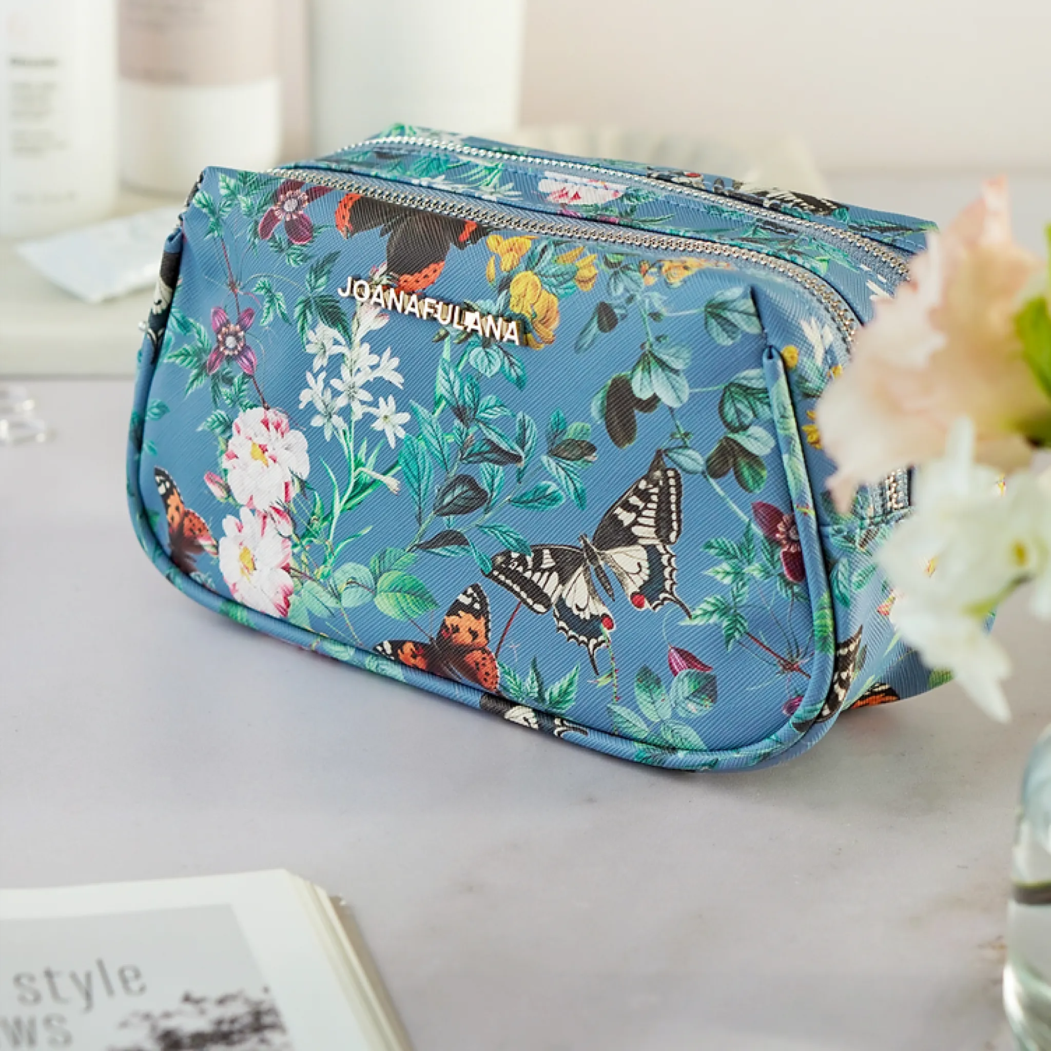 Joana Fulana Essential Wash Bag | Butterfly Spirit