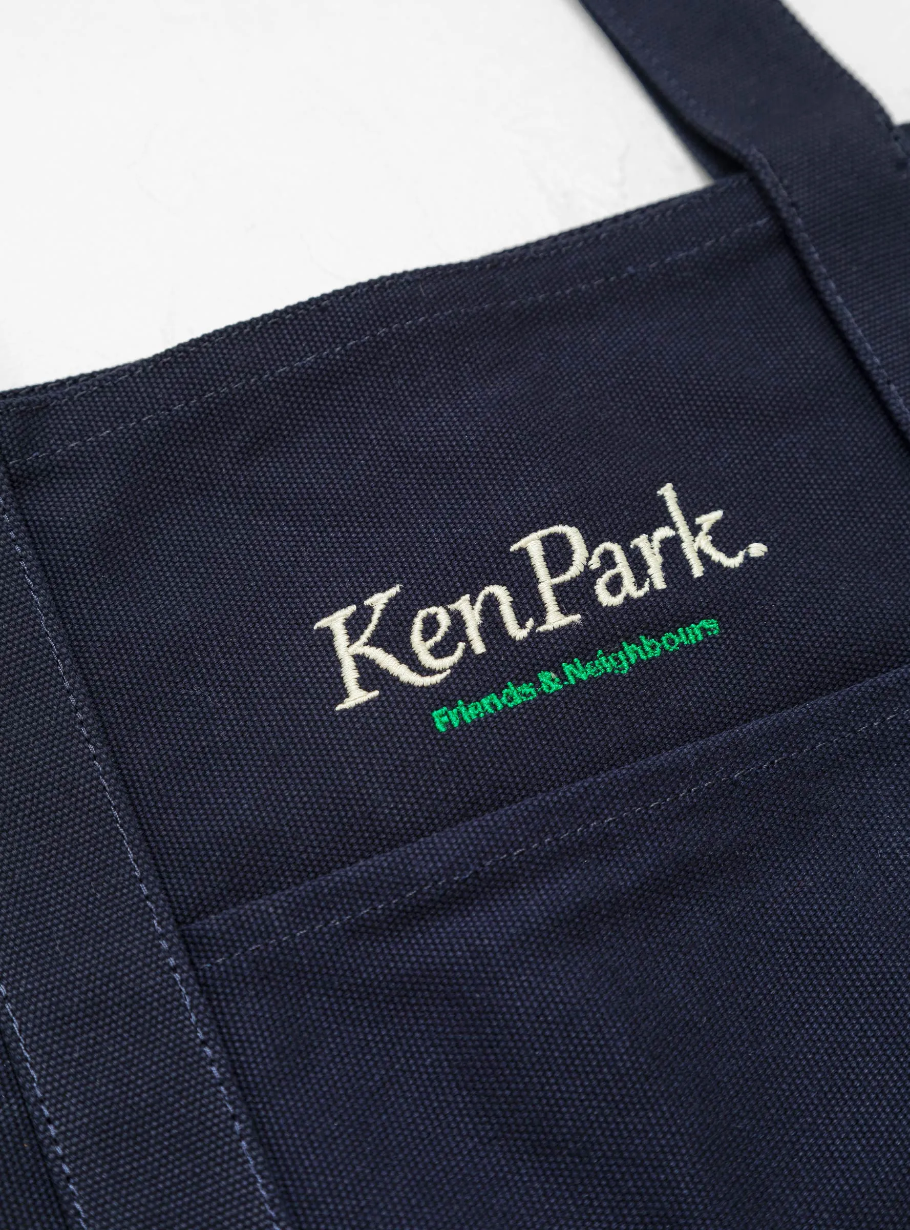 Ken Park Market Tote Bag Large Navy