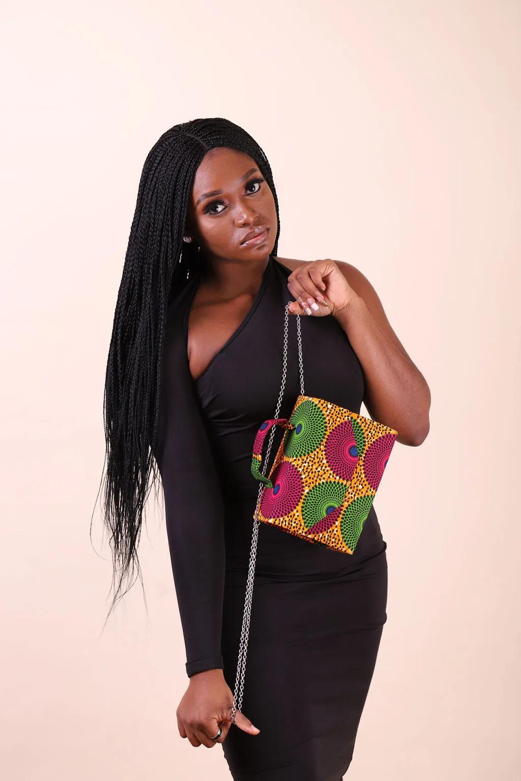 LA MALETTE-IRANOU African Print Mini Bag