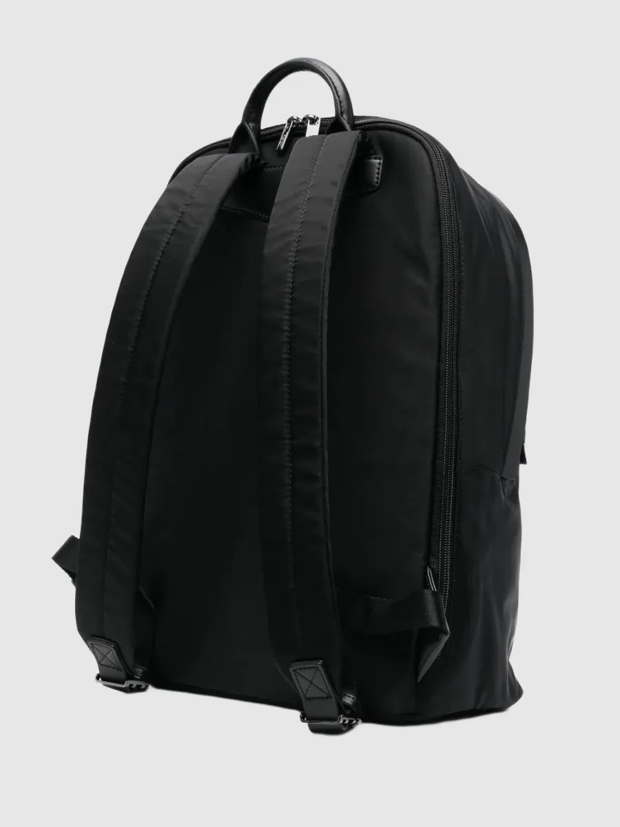 Logo-plaque backpack EA