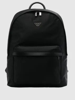 Logo-plaque backpack EA