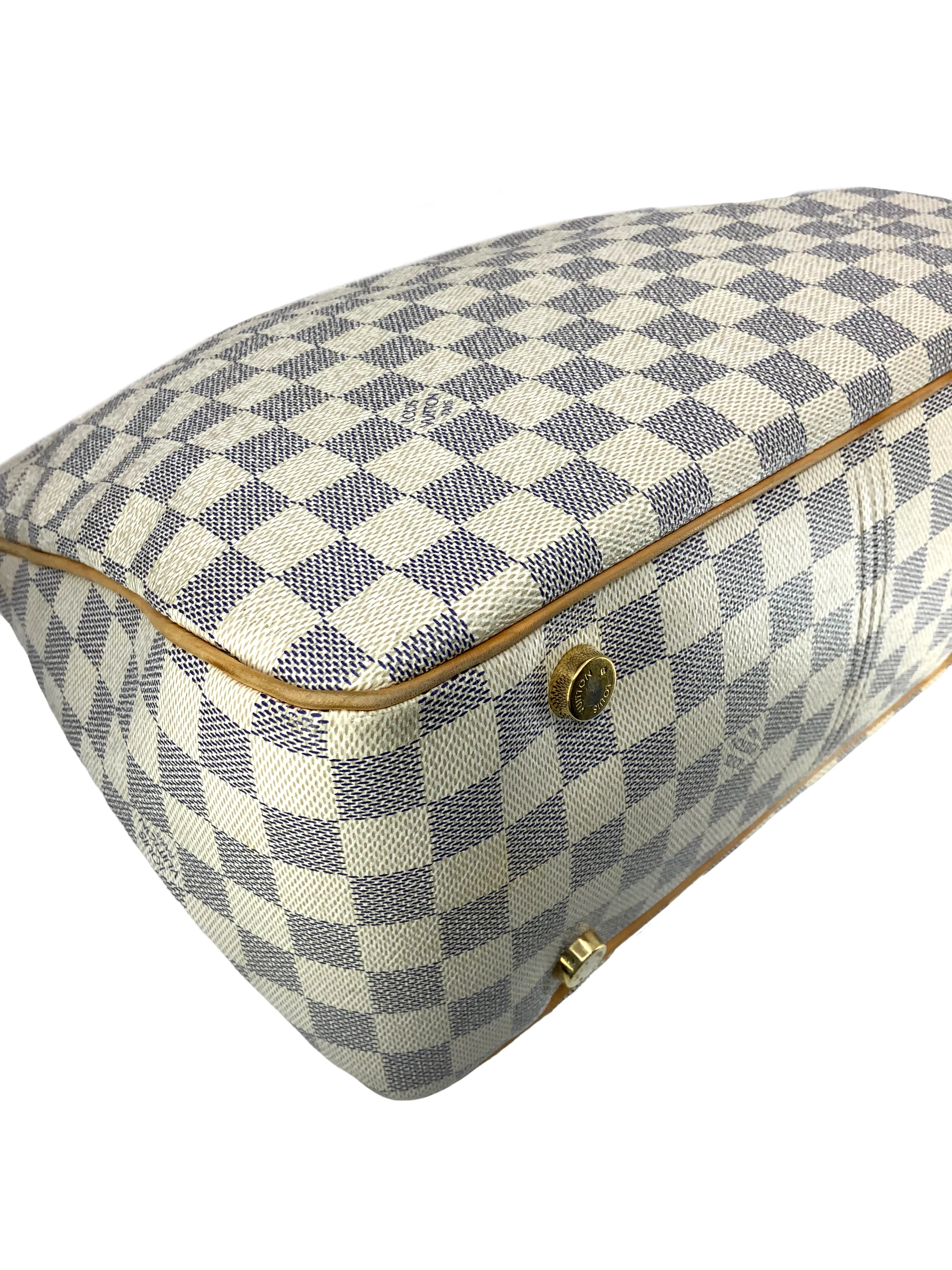 Louid Vuitton Damier Azur Figheri PM Handbag