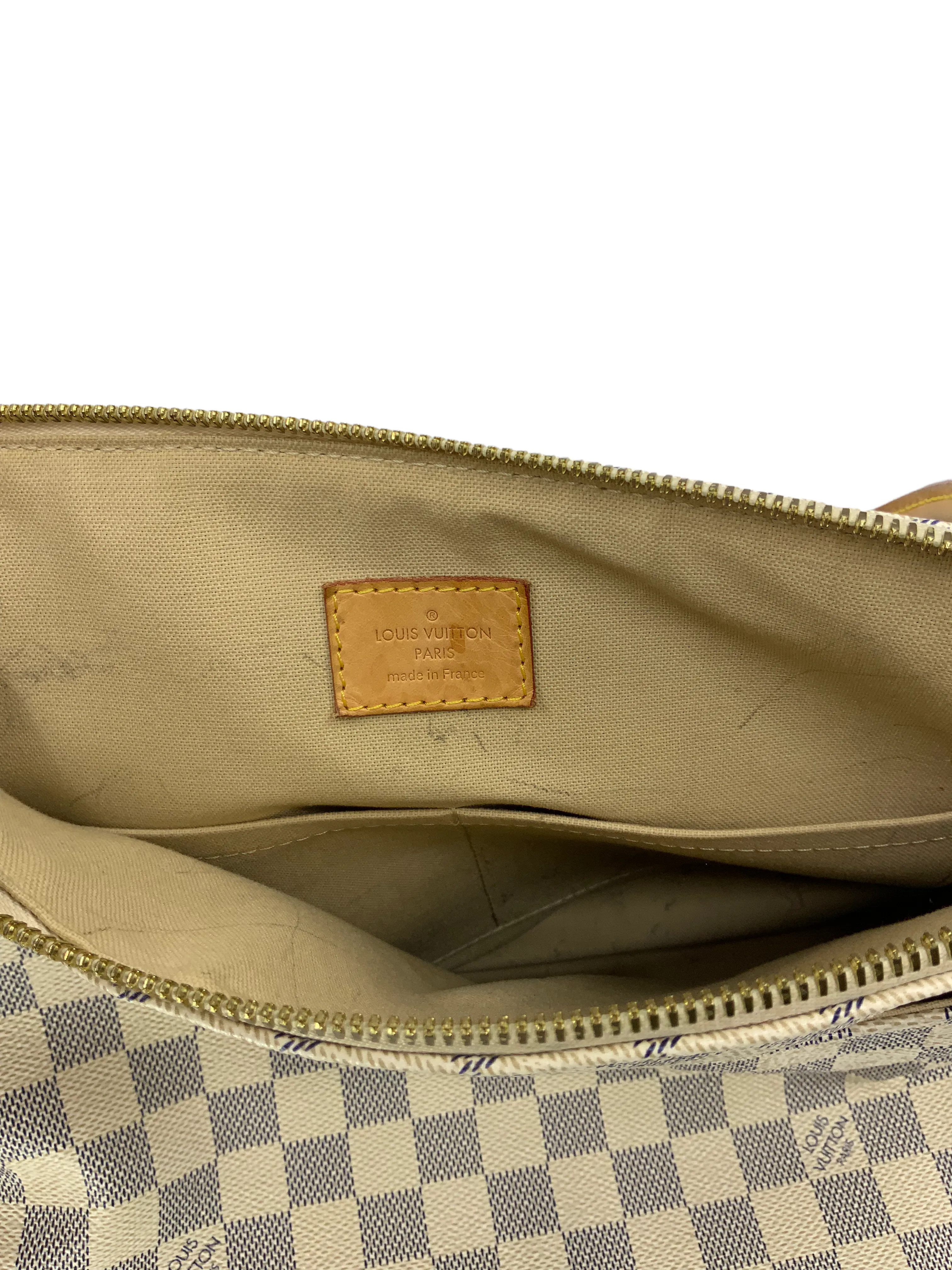 Louid Vuitton Damier Azur Figheri PM Handbag