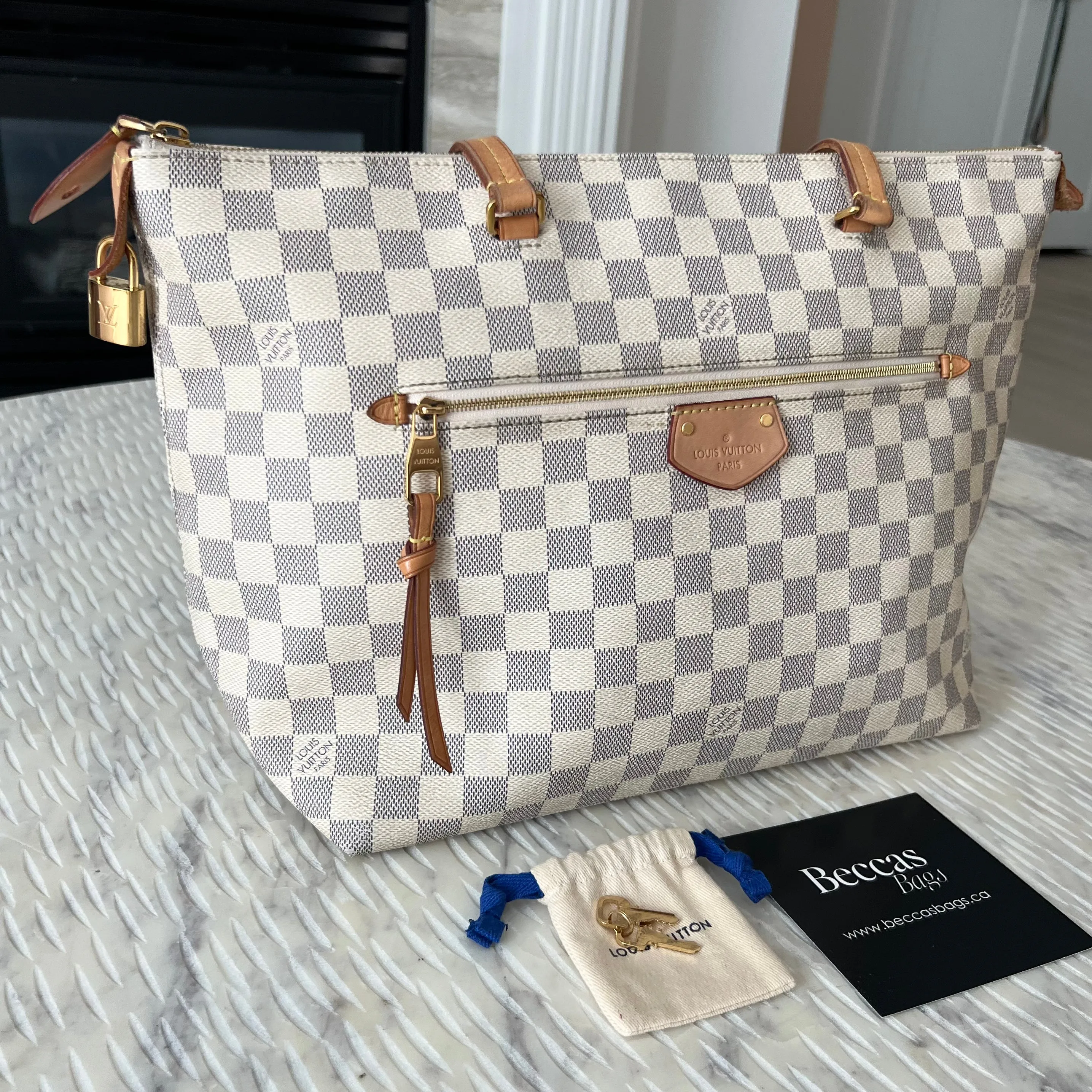 Louis Vuitton Damier Azur Lena Bag