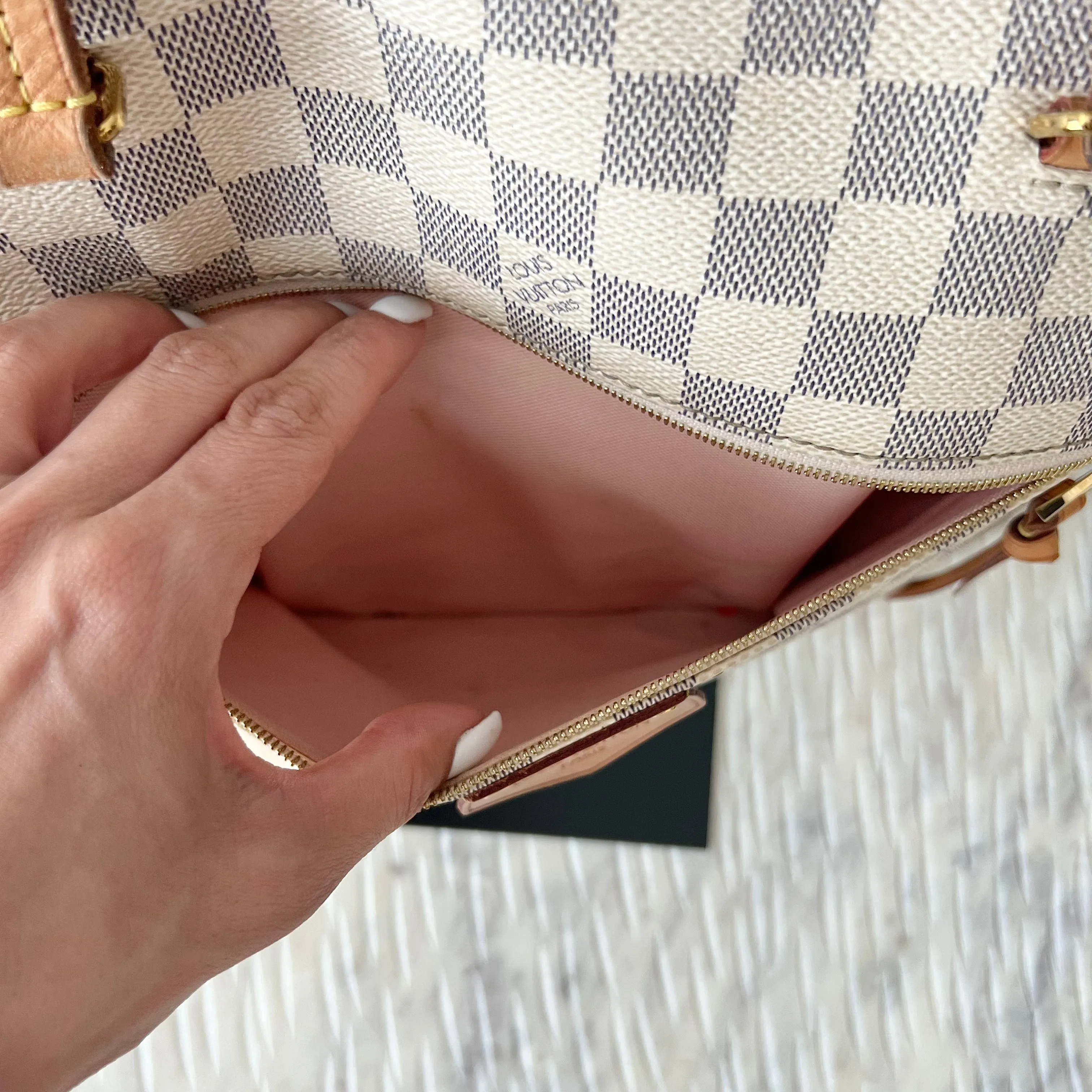 Louis Vuitton Damier Azur Lena Bag