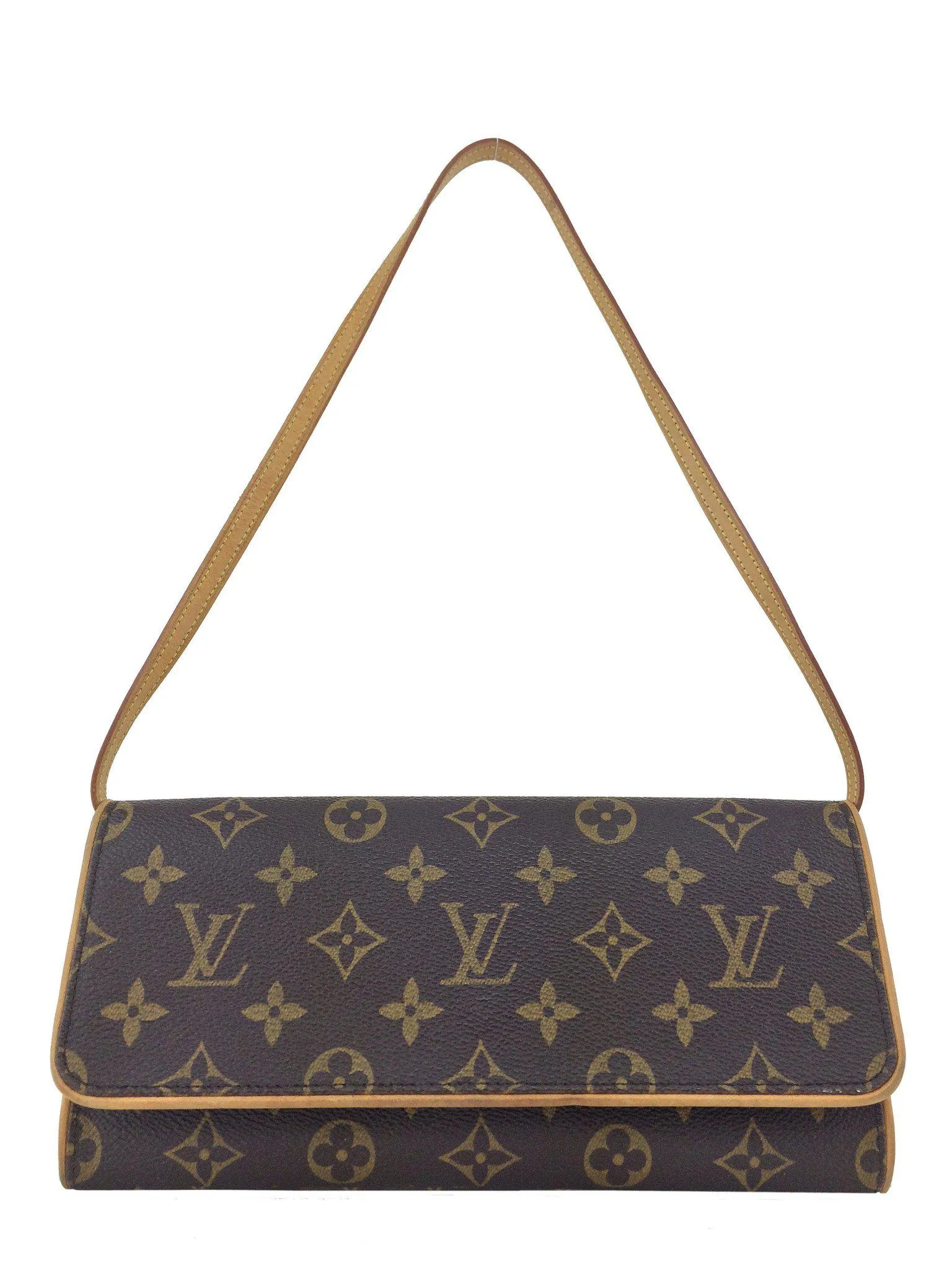 Louis Vuitton Monogram Canvas Pochette Twin GM Bag