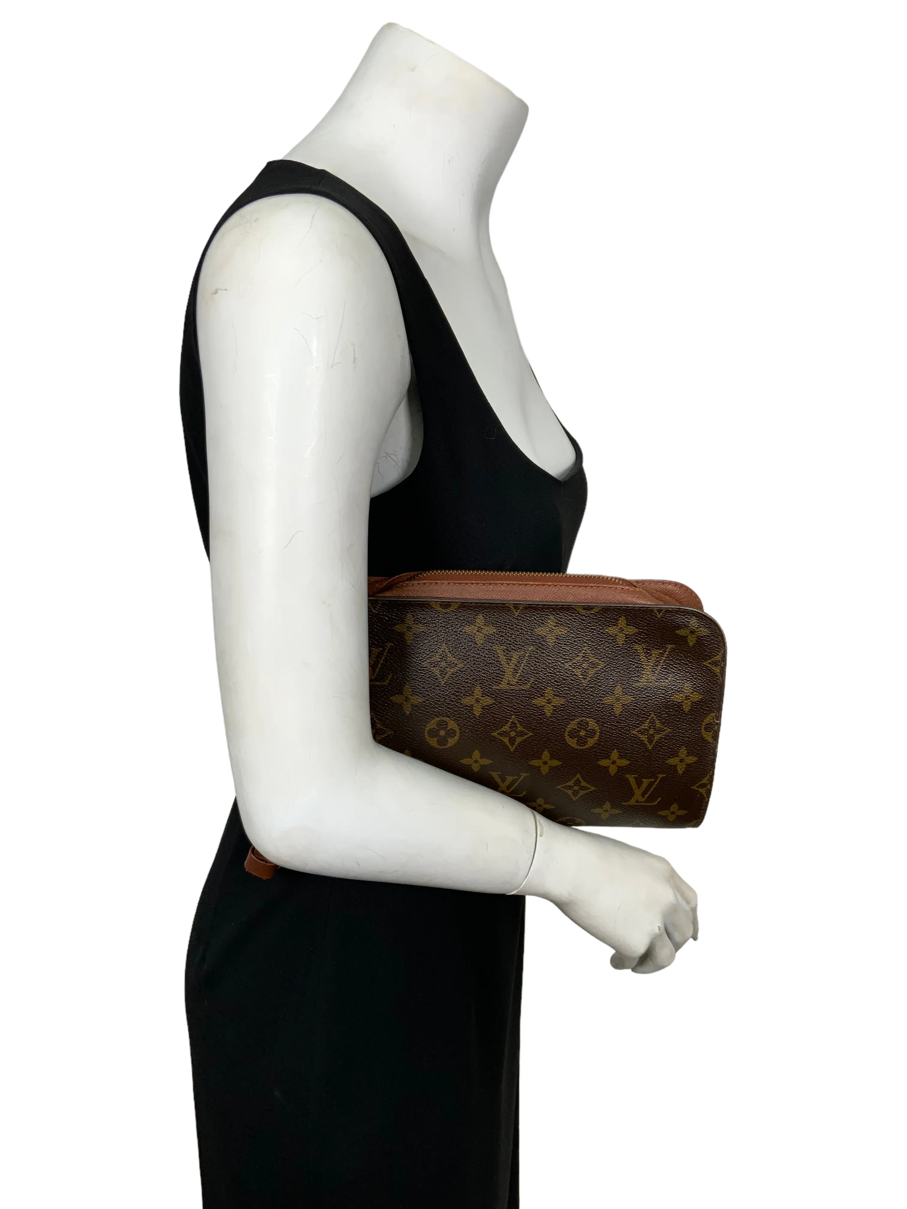 Louis Vuitton Monogram Pochette Orsay Clutch Wristlet