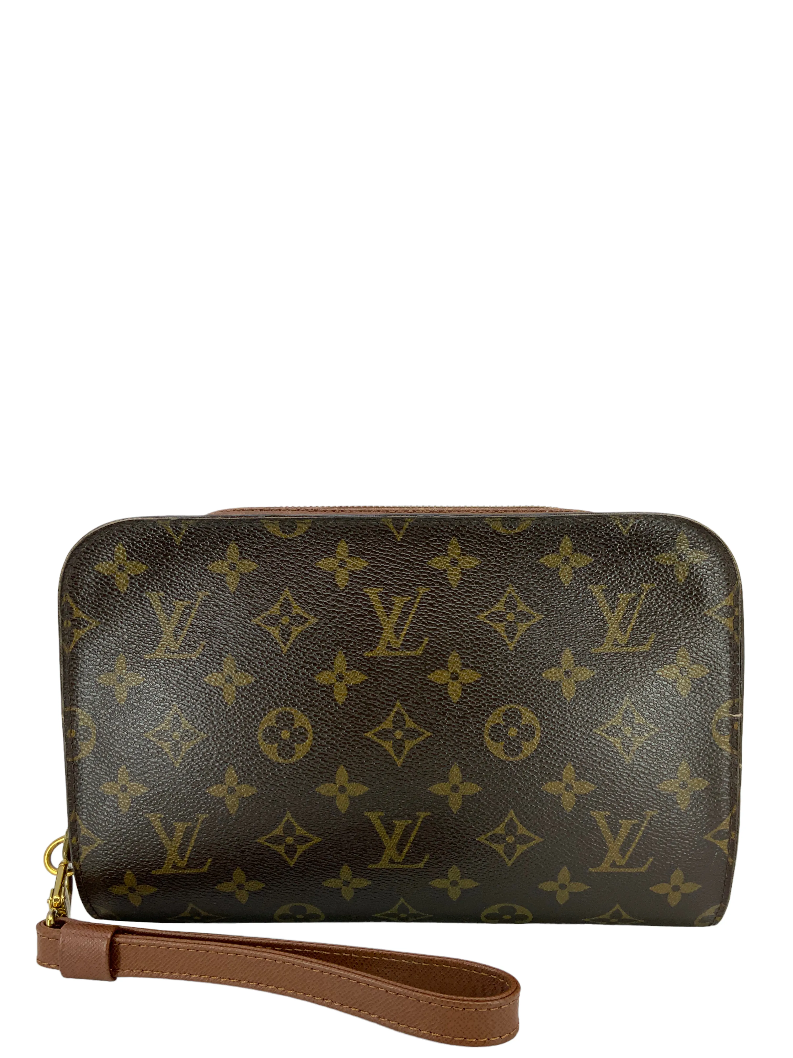 Louis Vuitton Monogram Pochette Orsay Clutch Wristlet