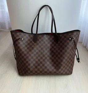 Louis Vuitton Neverfull Designer Tote Bag - Luxurious and Spacious