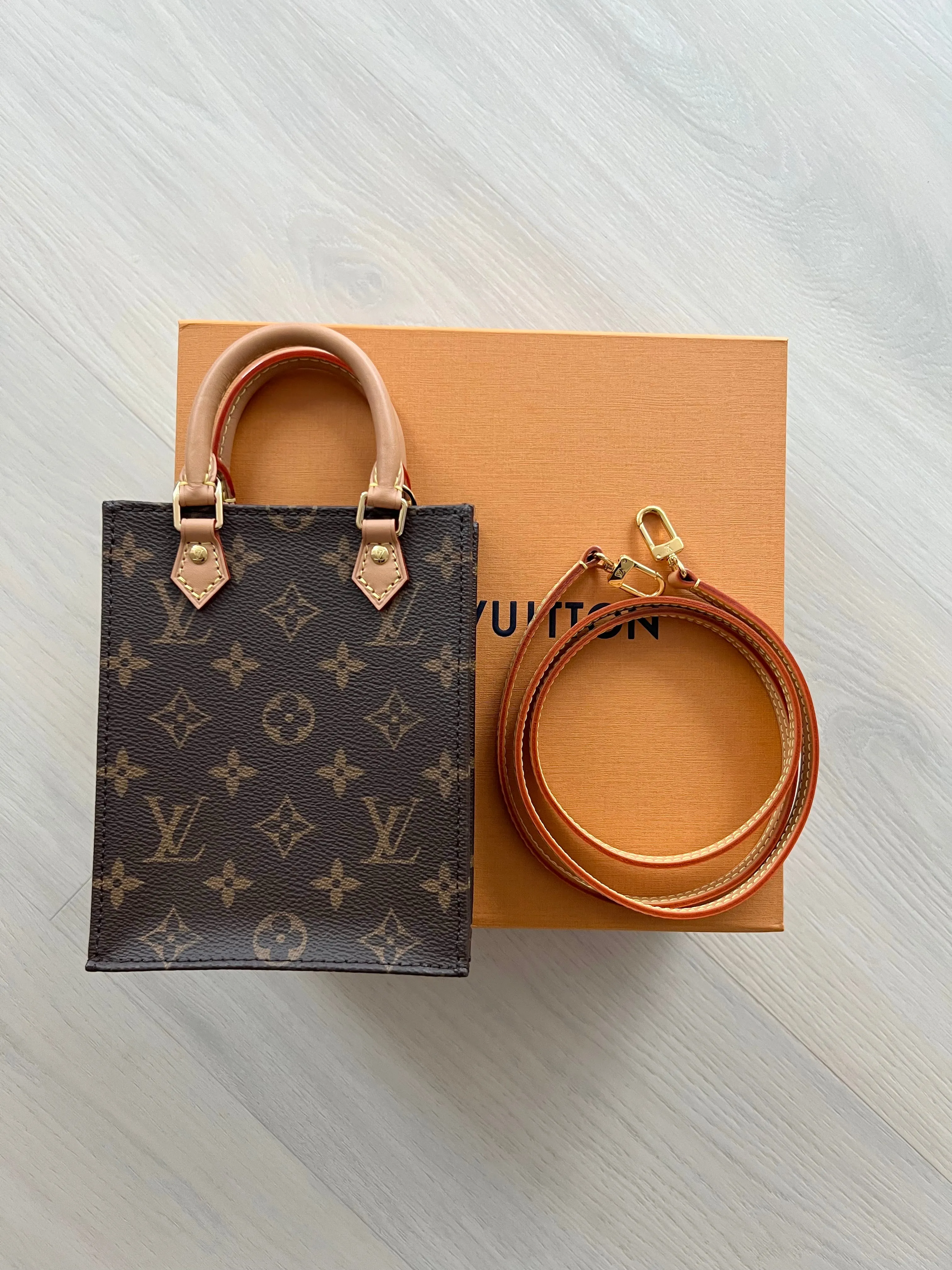 Louis Vuitton Petite Sac Plat Bag