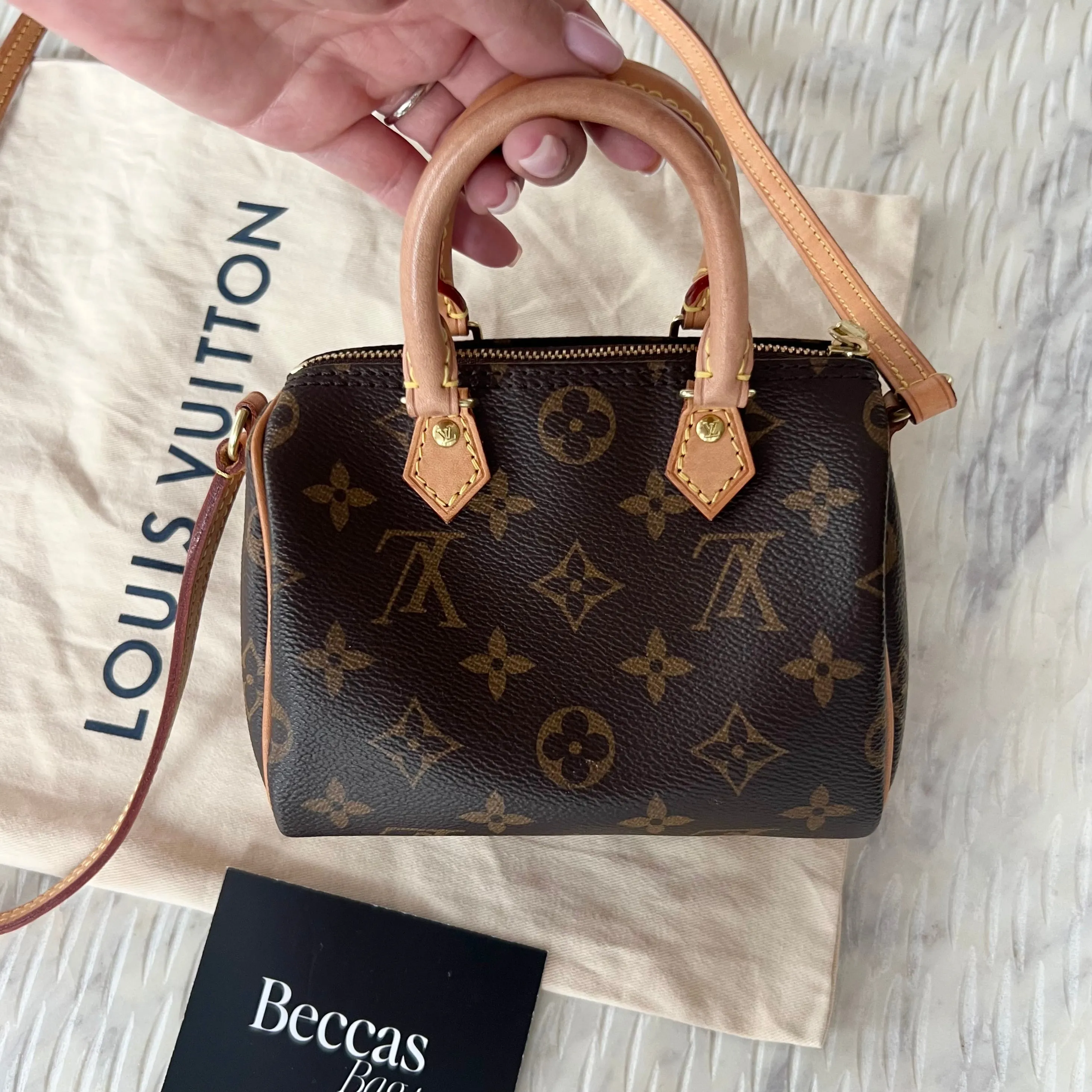 Louis Vuitton Speedy Nano Bag