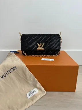 Louis Vuitton Twist East West Noir Sequin Bag