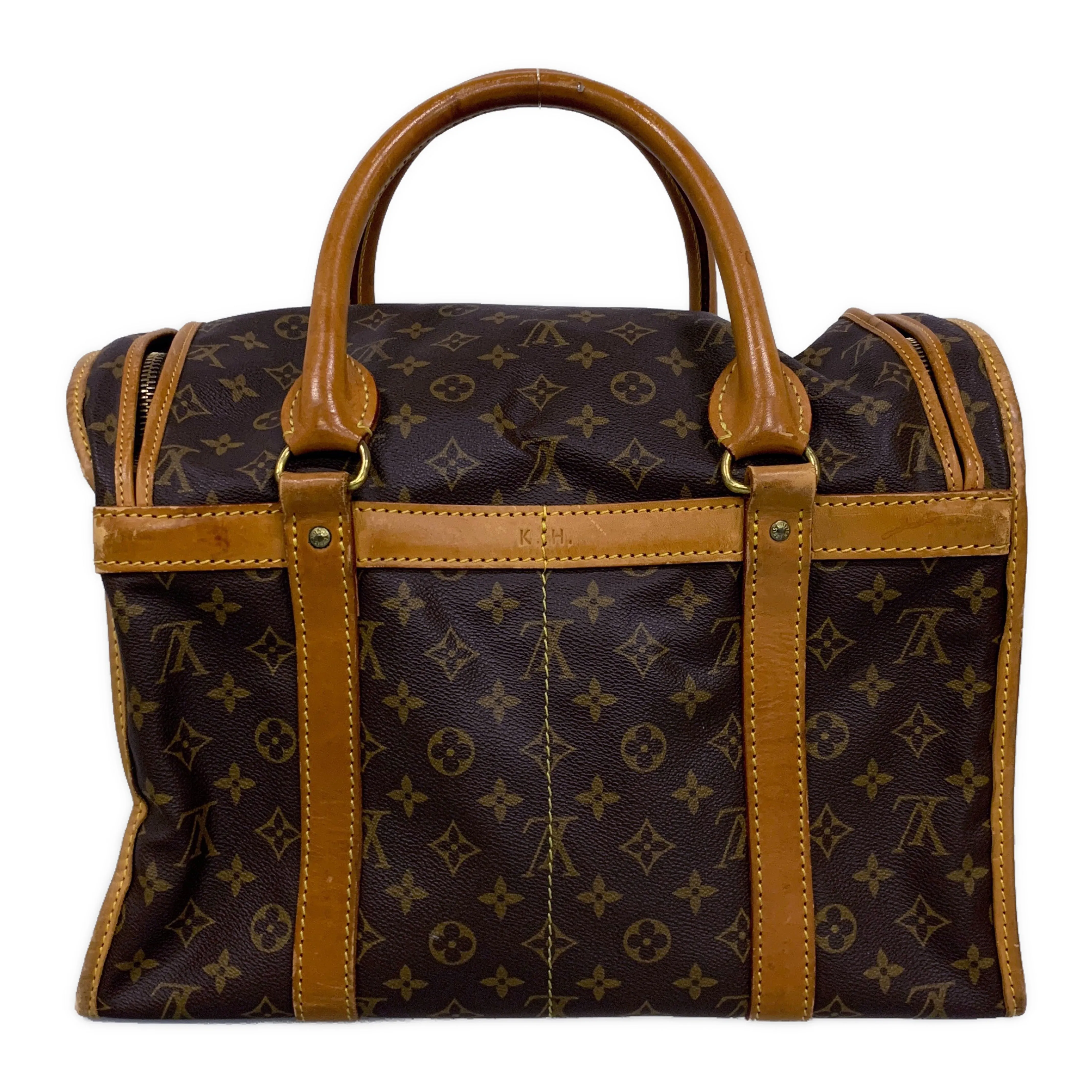 #LOUIS VUITTON/SAC CHIEN 40_MONOGRAM CANVAS/Bag/BRW/PVC