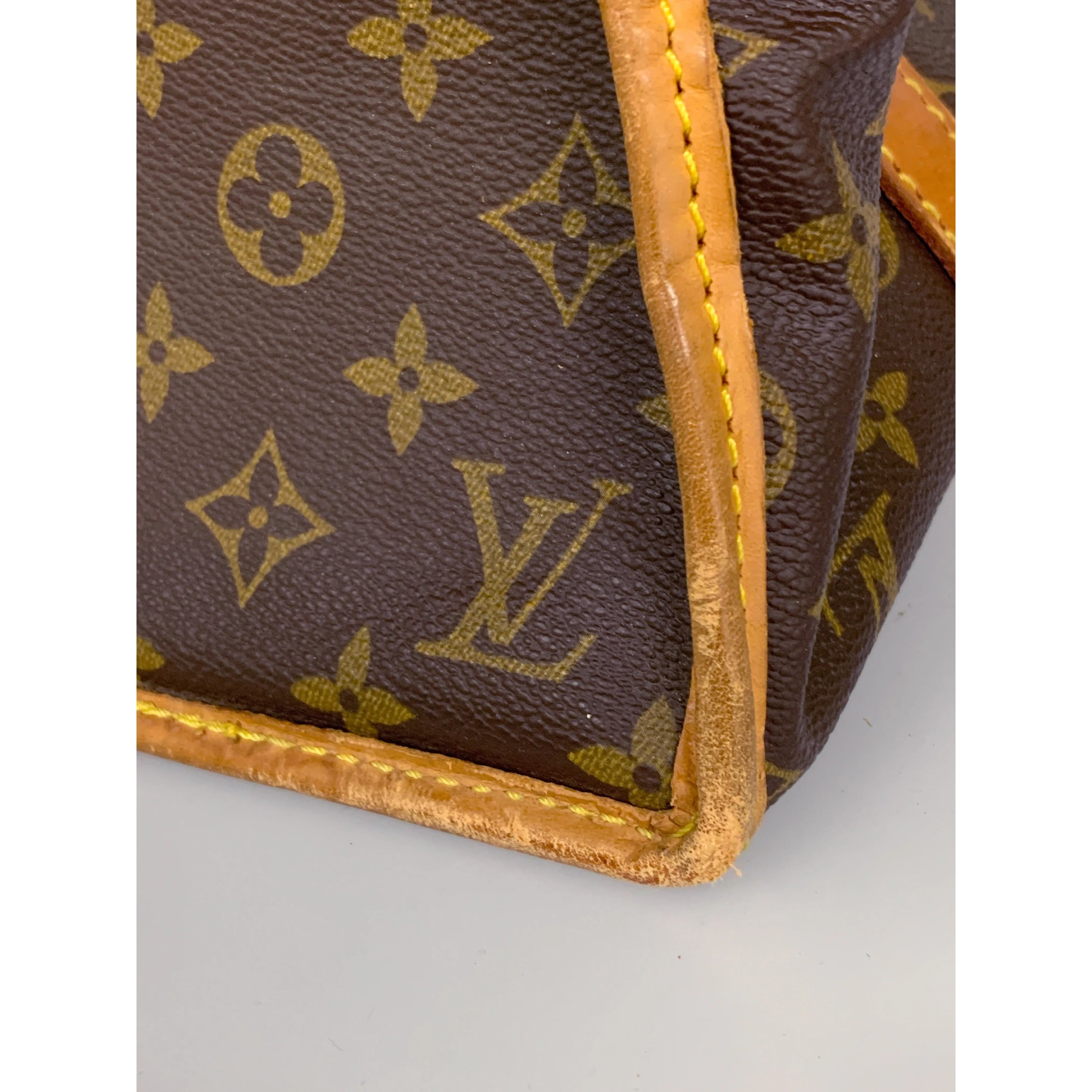 #LOUIS VUITTON/SAC CHIEN 40_MONOGRAM CANVAS/Bag/BRW/PVC