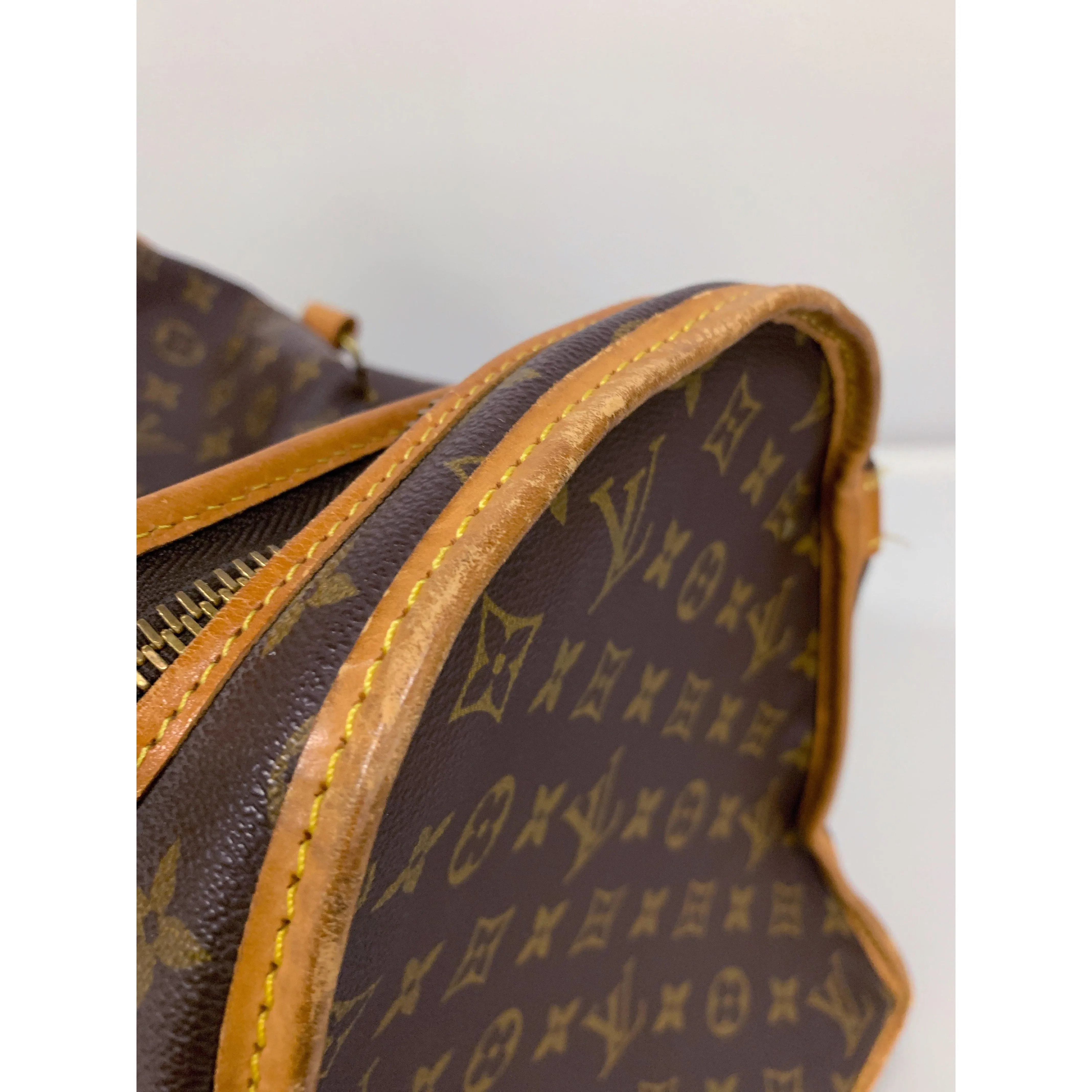 #LOUIS VUITTON/SAC CHIEN 40_MONOGRAM CANVAS/Bag/BRW/PVC