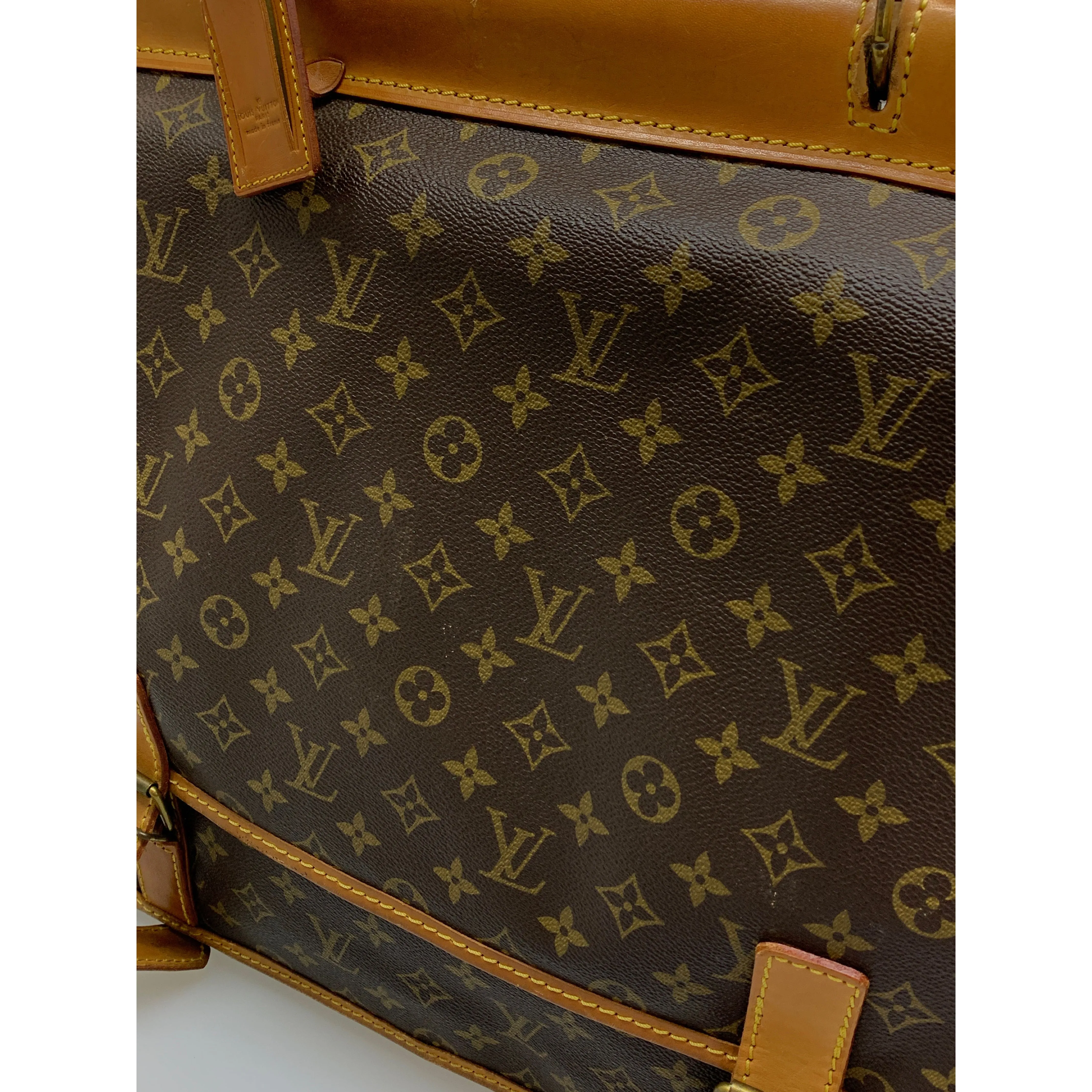 #LOUIS VUITTON/SAC KLEBER_MONOGRAM CANVAS/Cross Body Bag/BRW/Polyester/Monogram