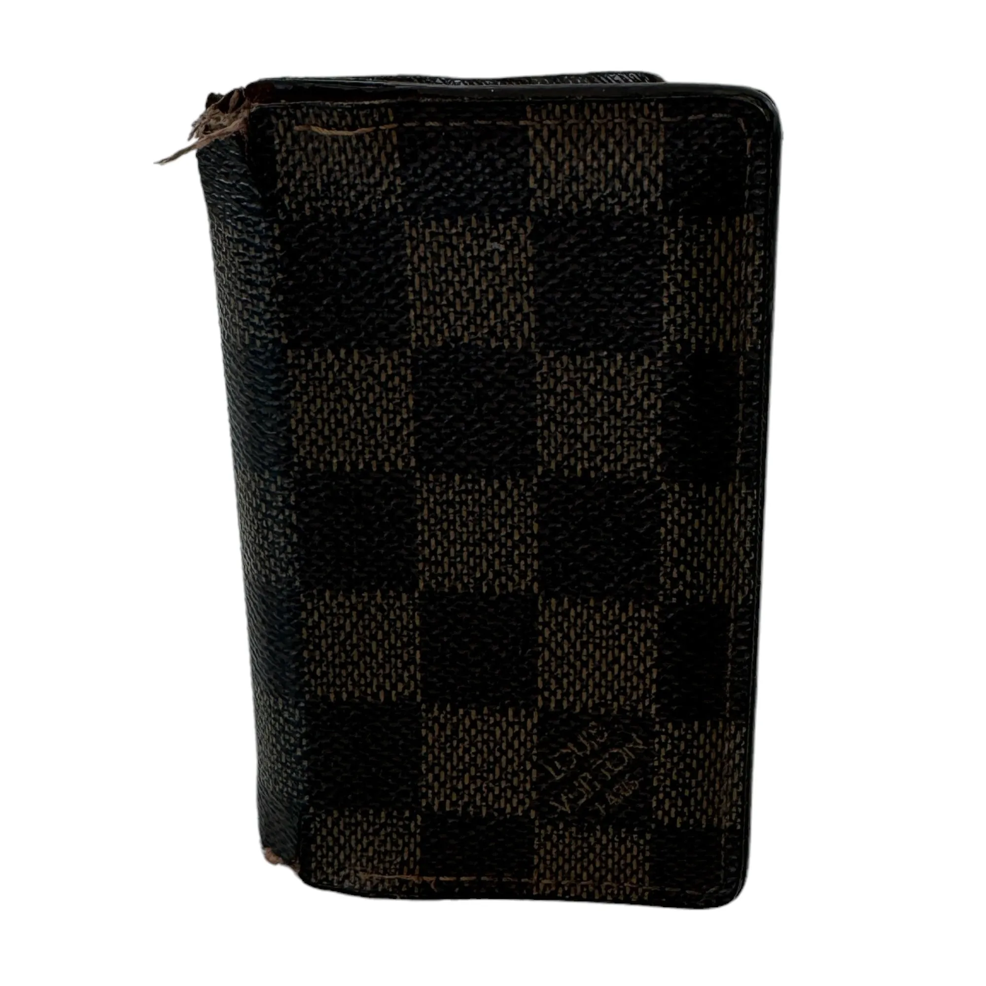 Men's Damier Card Holder Brown