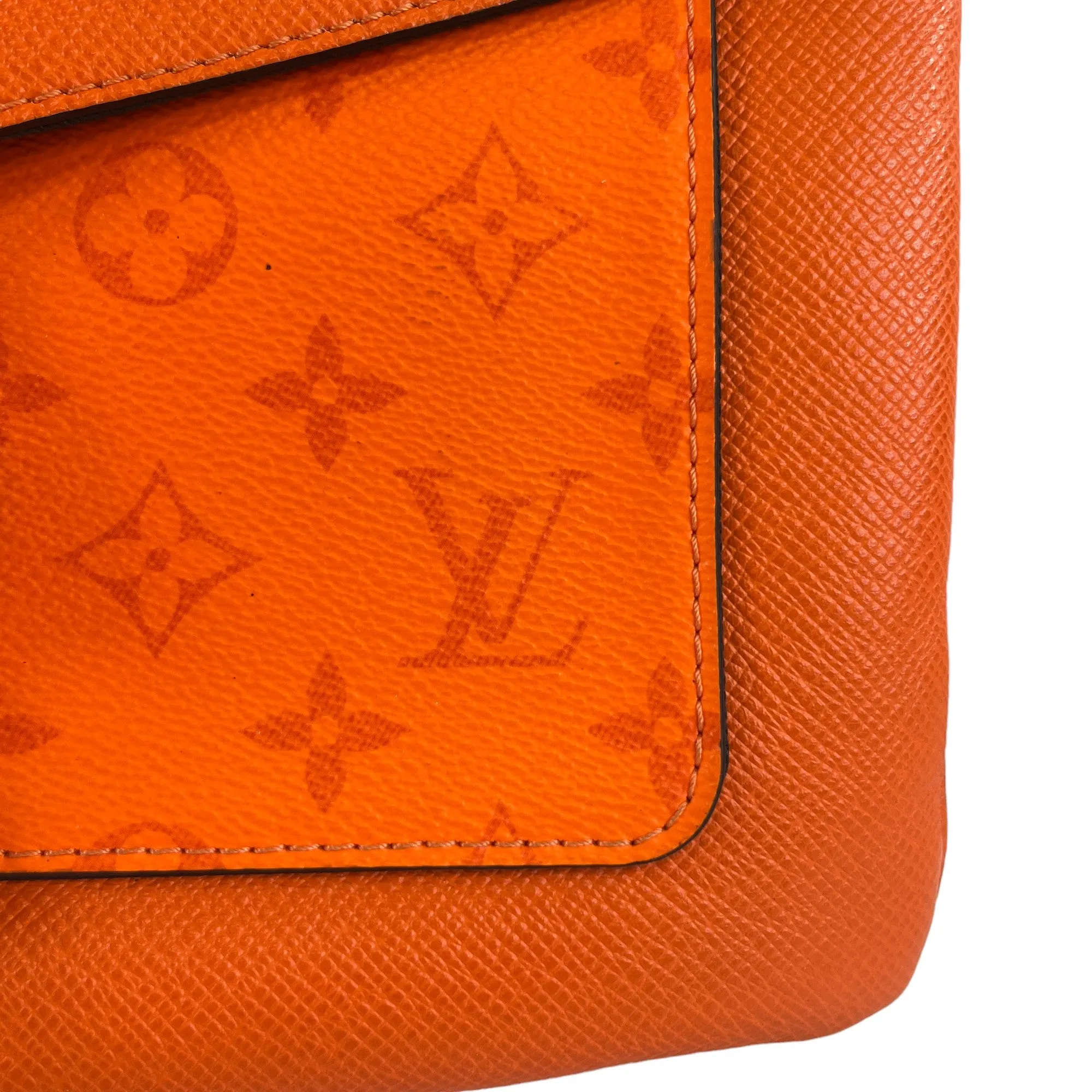 Men's Outdoor Flap Messenger Bag Orange